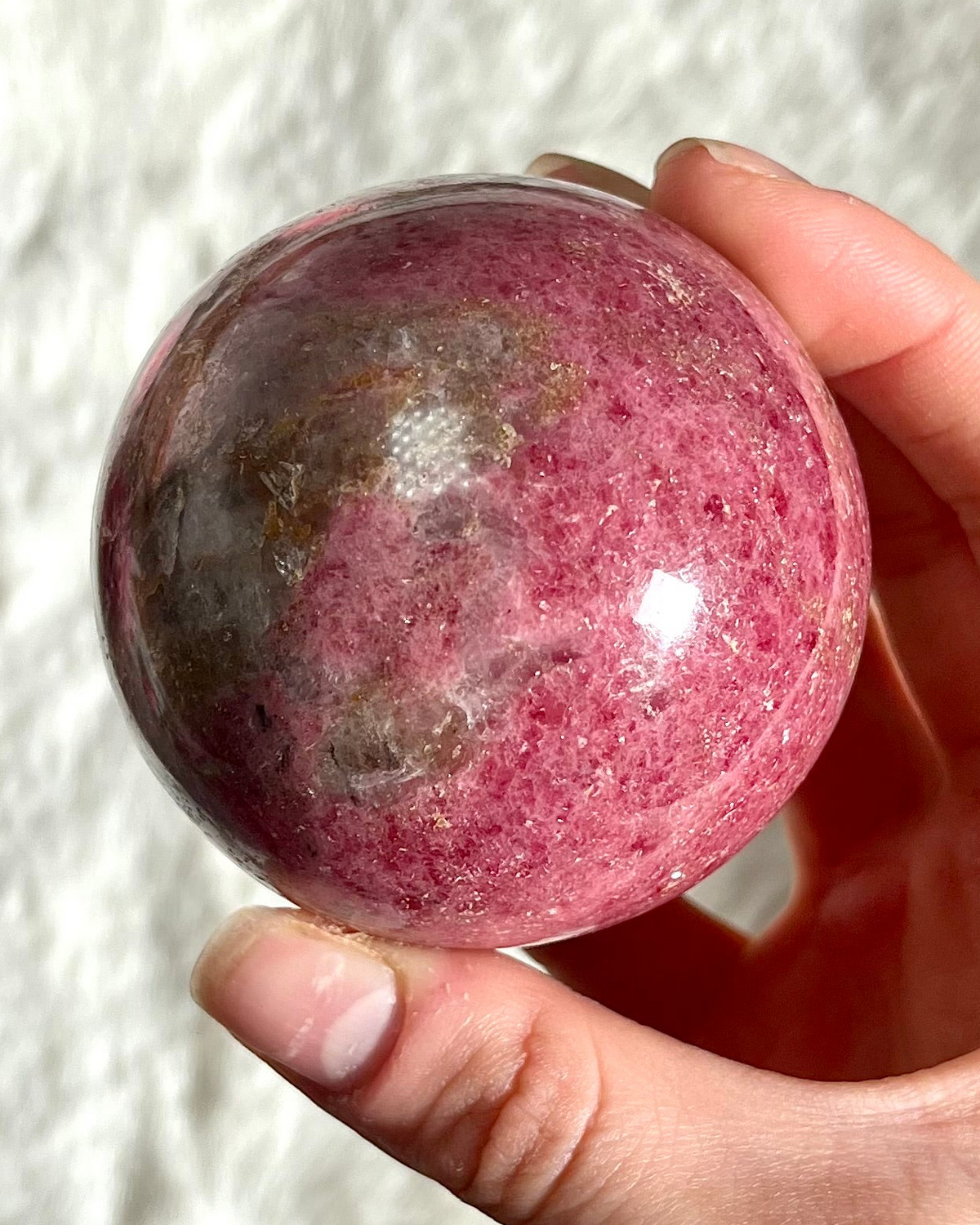 Rhodonit Kugel 263