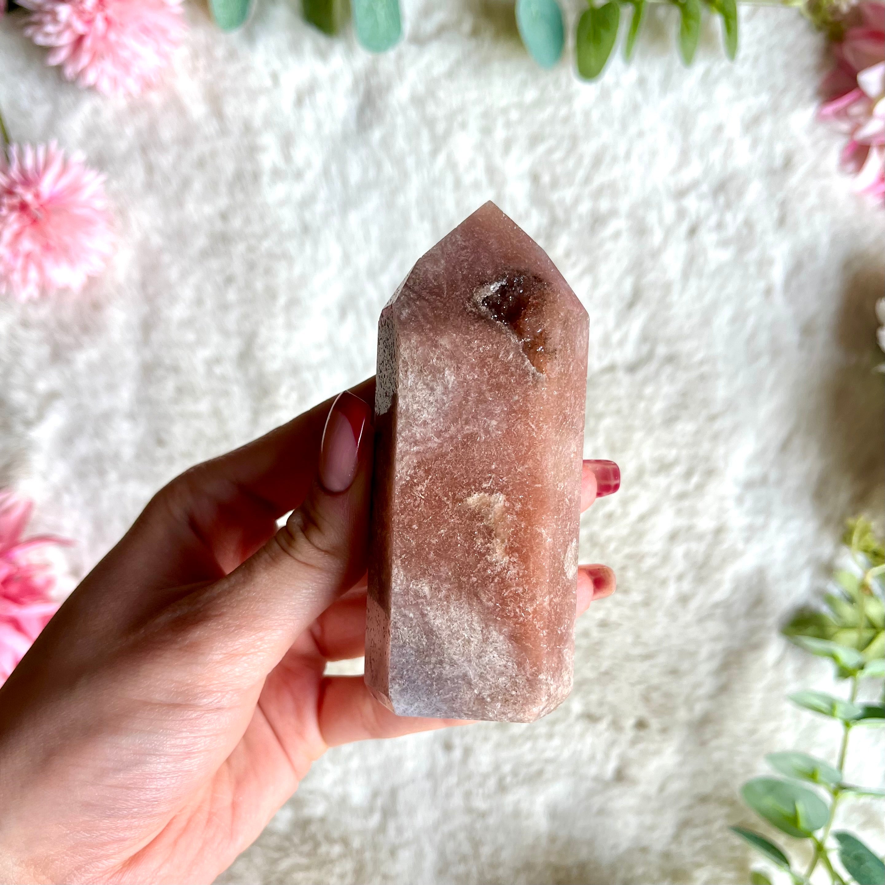 Pinker Amethyst Turm 306