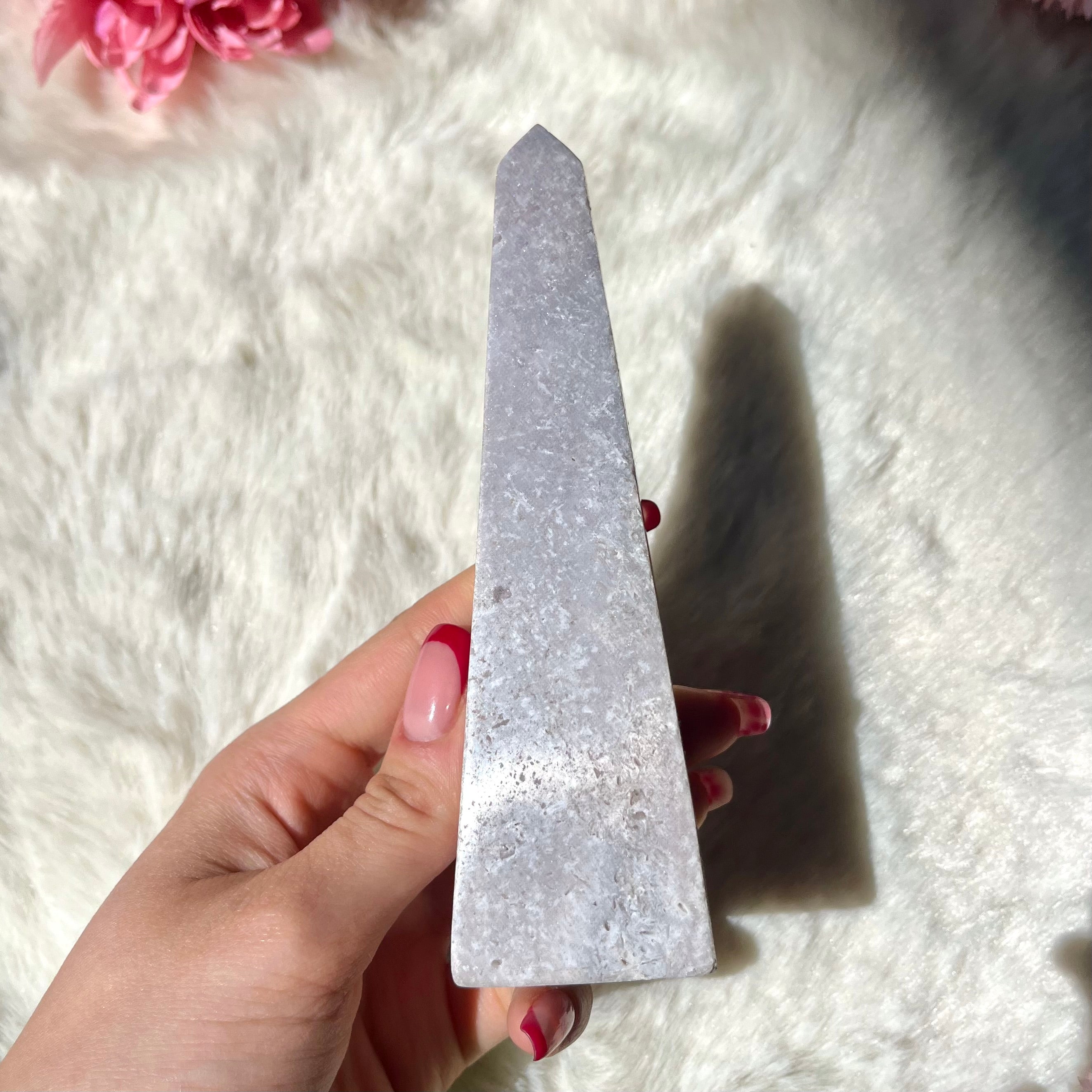 Pinker Amethyst Obelisk 302-304