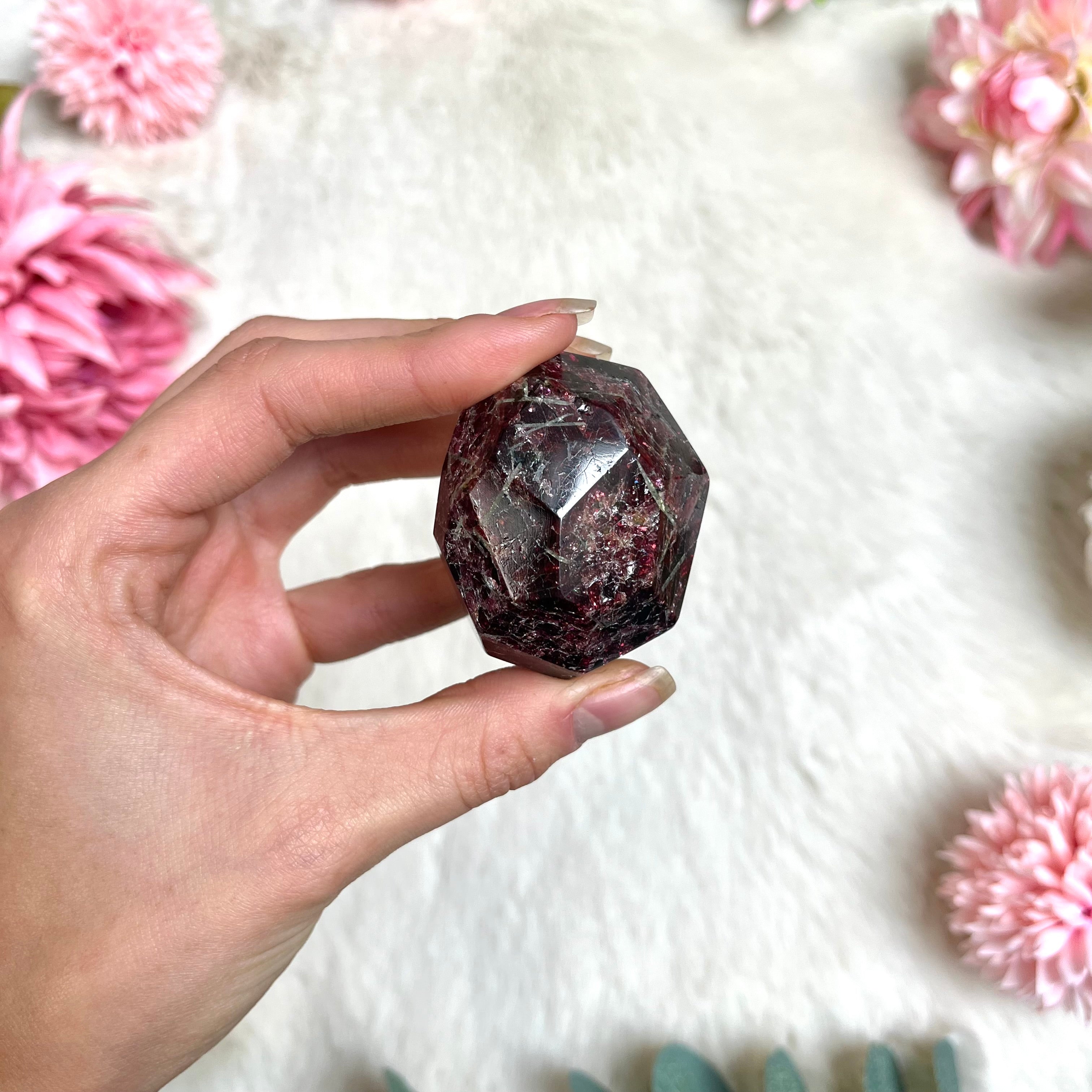 Rhodolith Granat 187-189