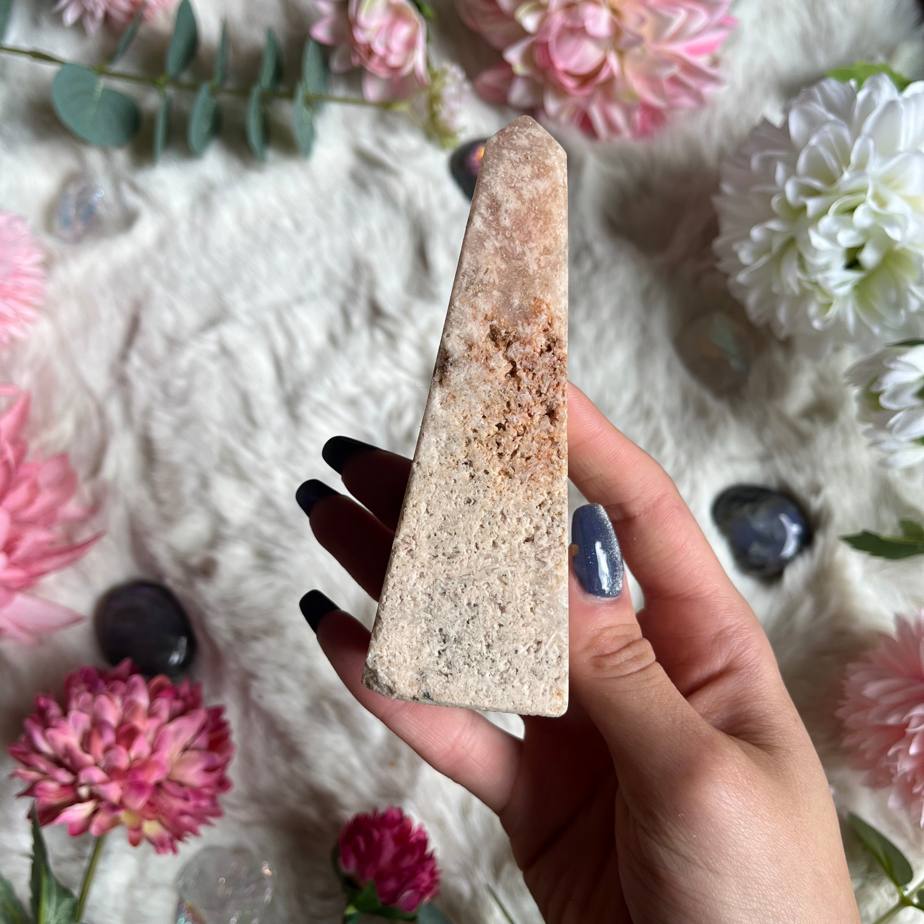 Pinker Amethyst Obelisk 13-18