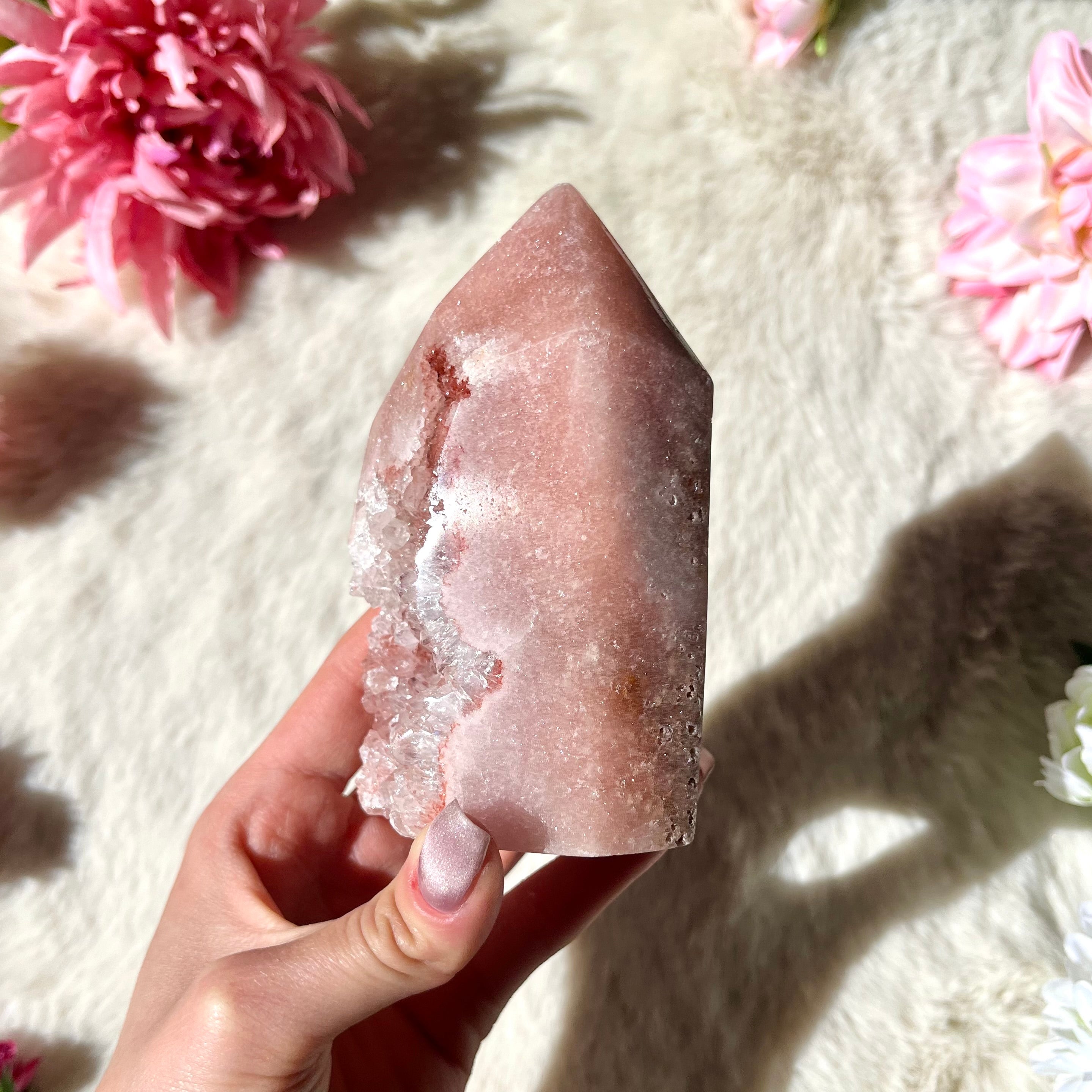 Pinker Amethyst Turm 315