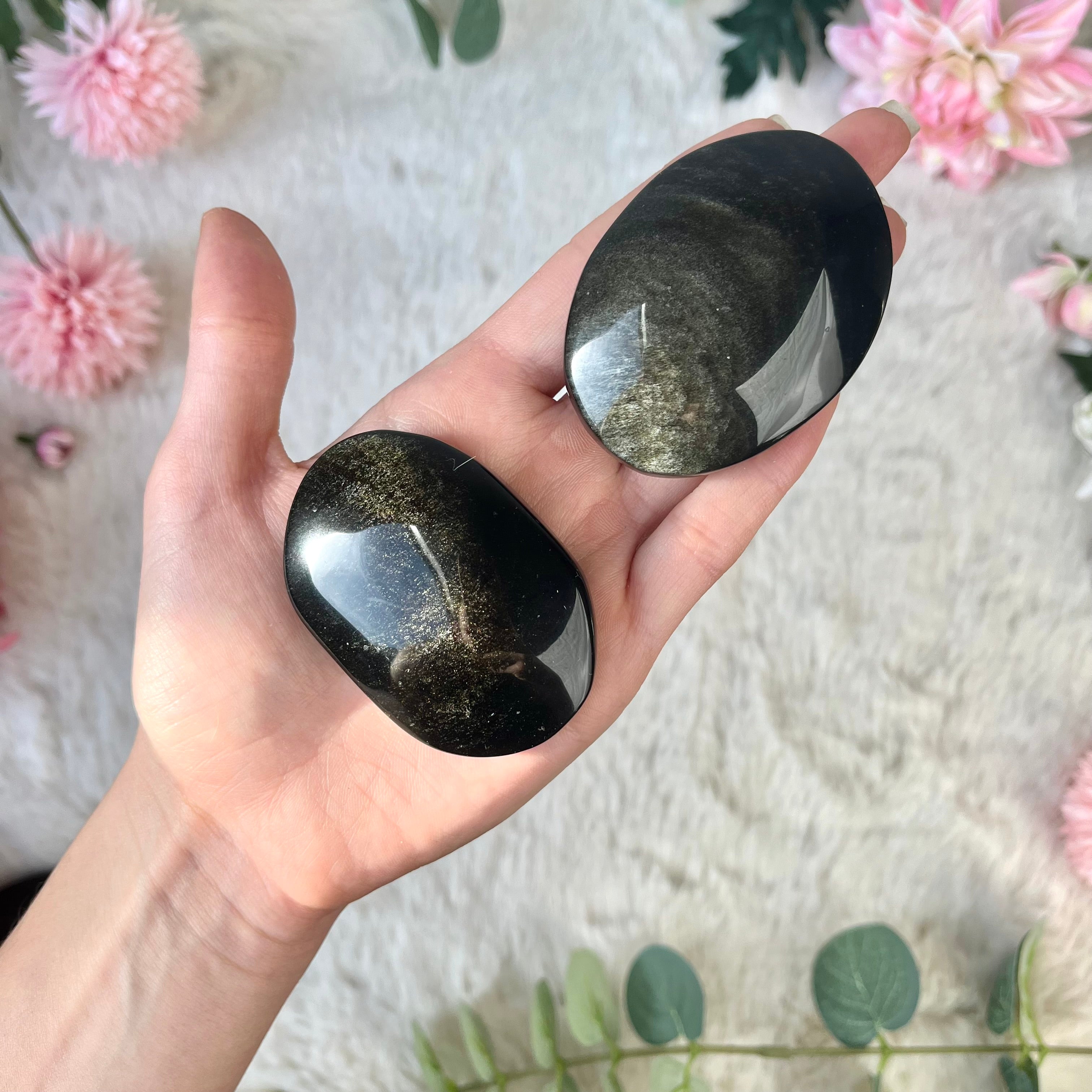 Obsidian Seifenstein Gold