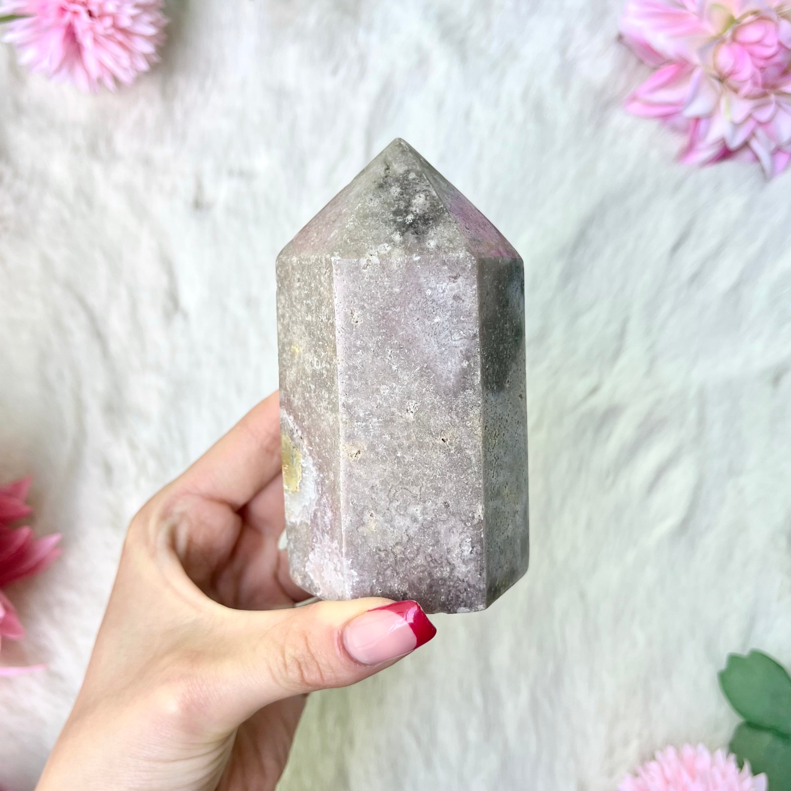 Pinker Amethyst Obelisk 305-306