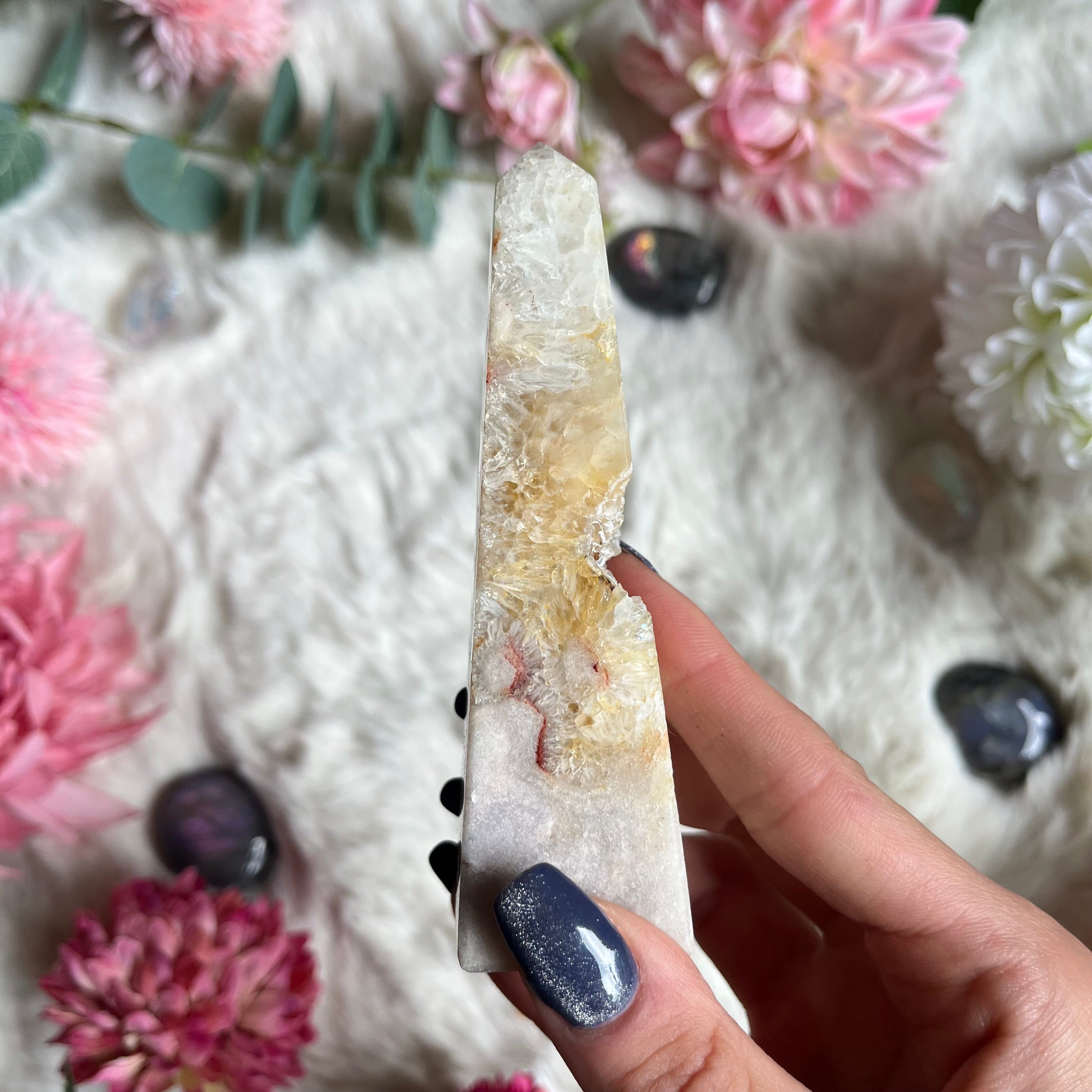 Pinker Amethyst Obelisk 13-18