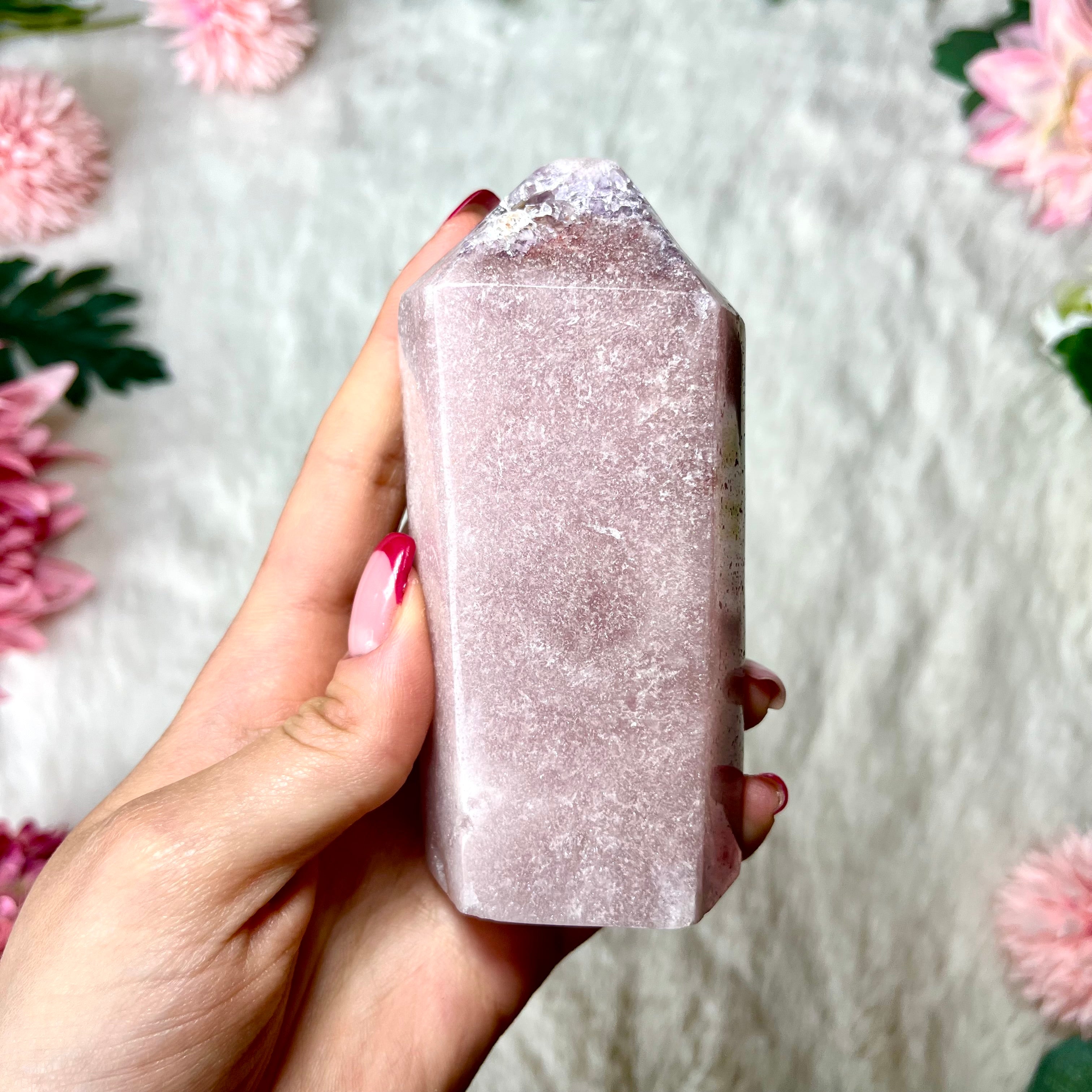 Pinker Amethyst Turm 312