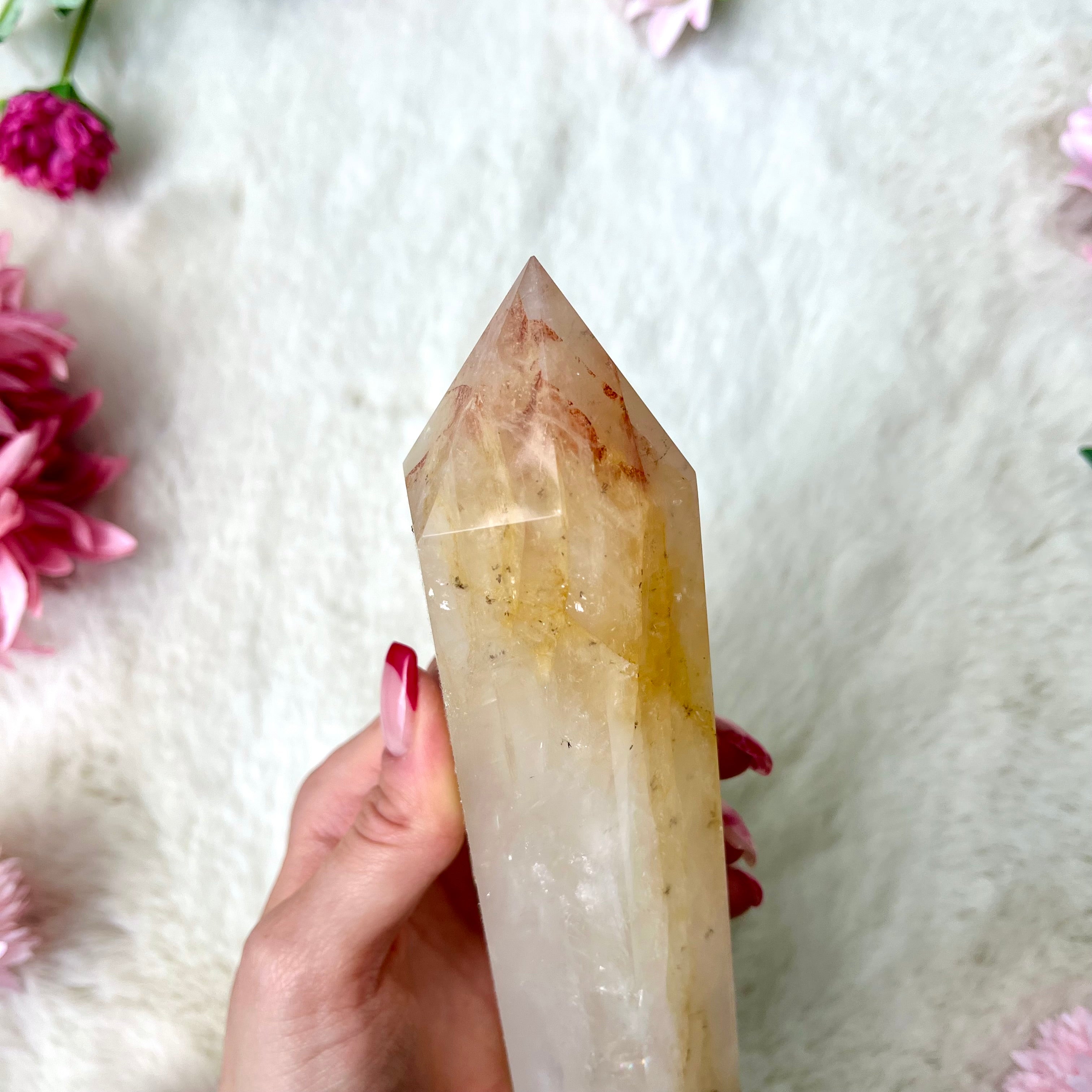 Golden Healer Quarz Turm 348