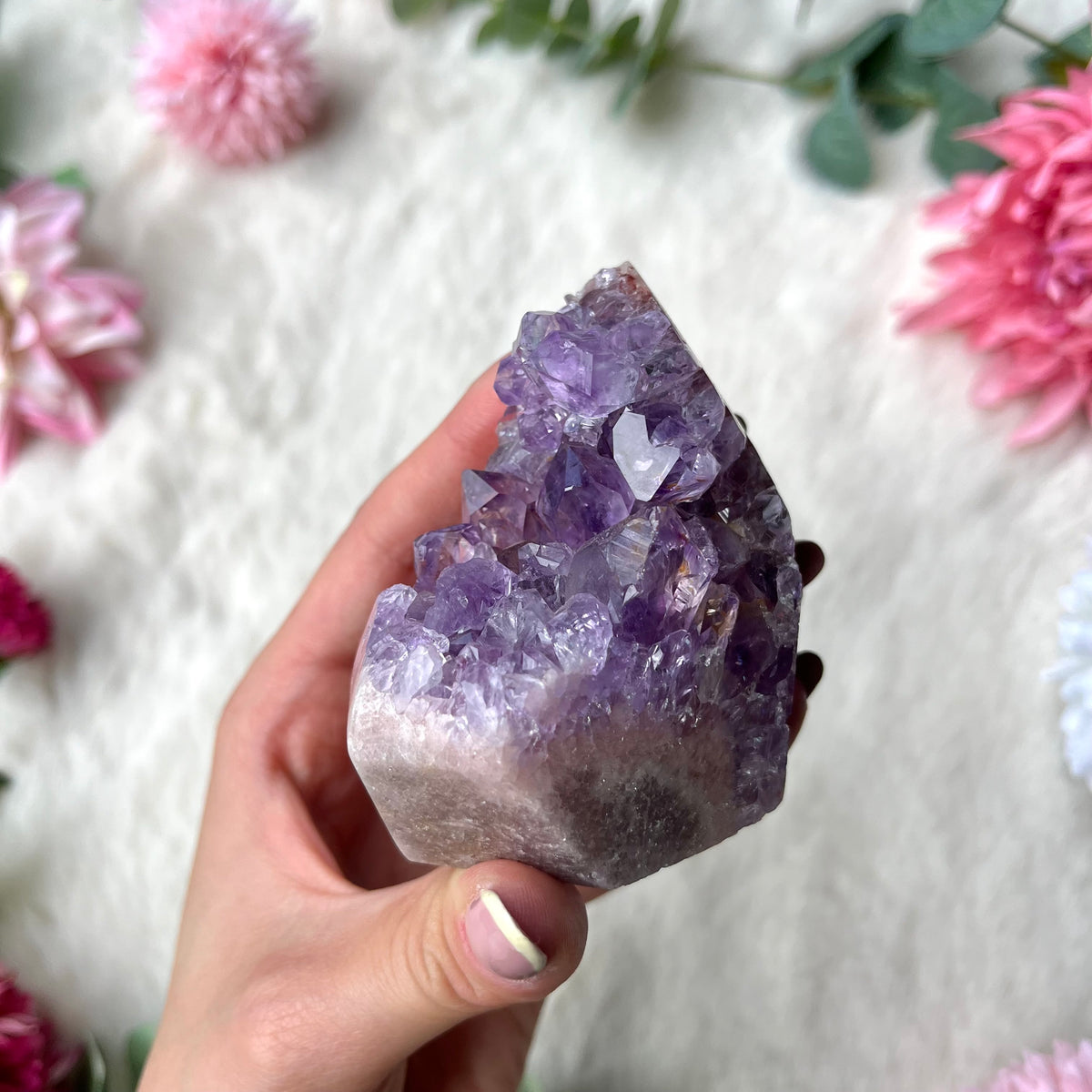 Pink Amethyst Turm 393