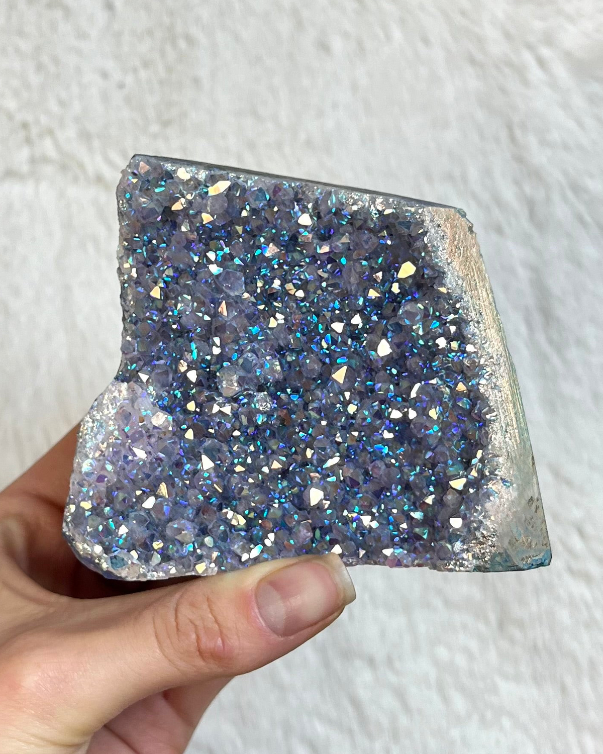 Angel Aura Amethyst druse 128