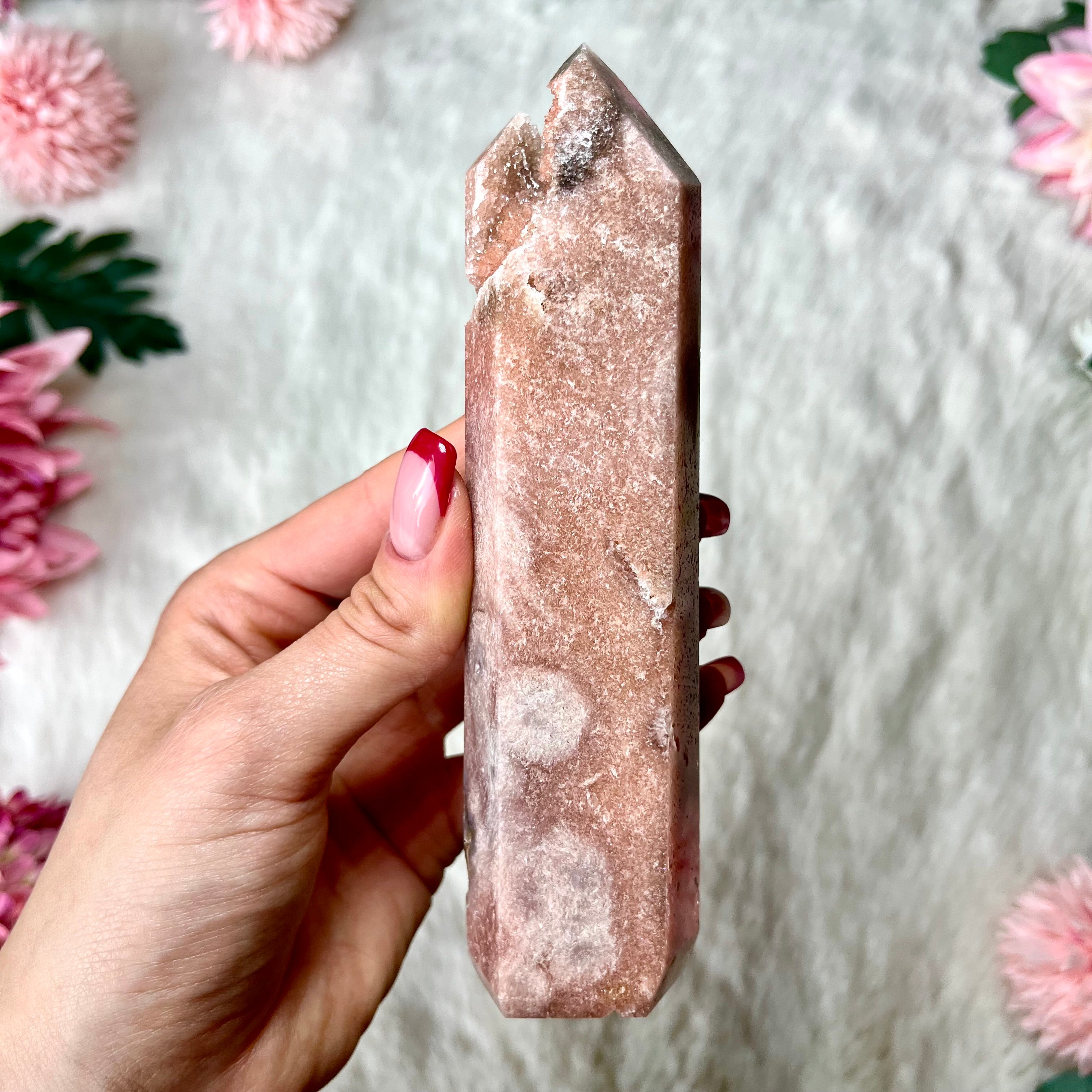 Pinker Amethyst Turm 301