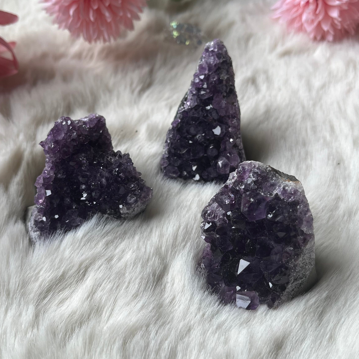 Kleine Amethyst Stufen 123-138