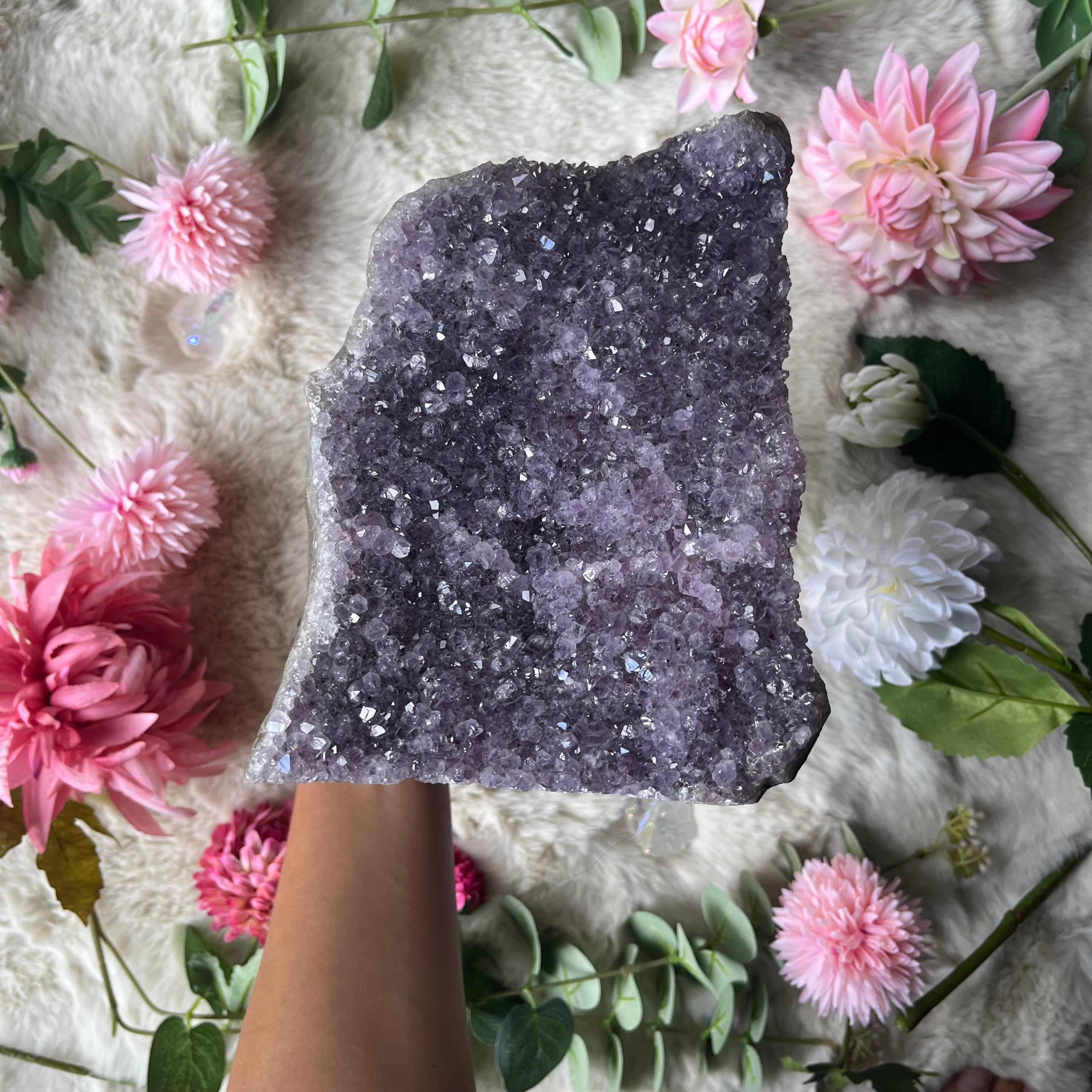 Große Amethyst Stufe 59