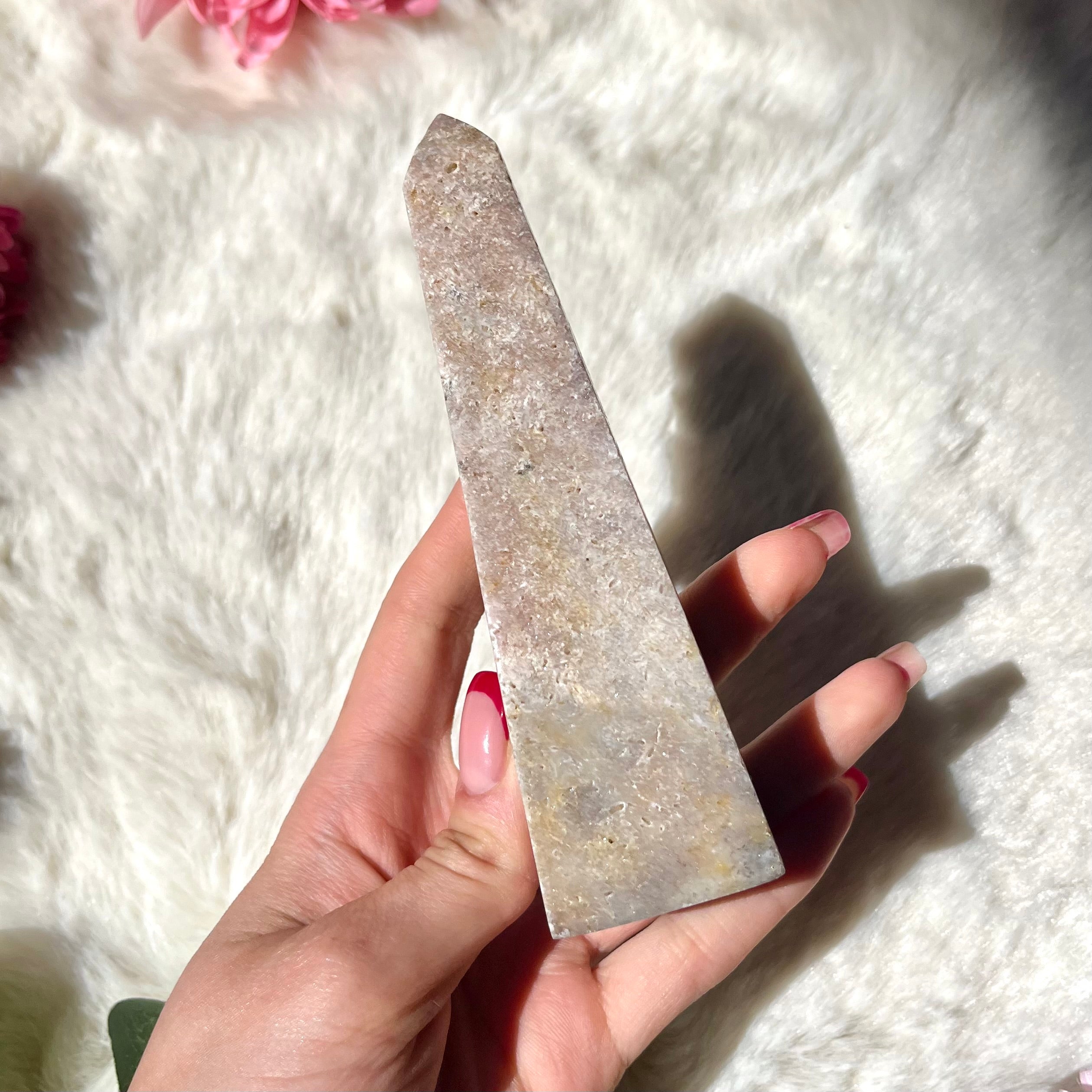 Pinker Amethyst Obelisk 302-304