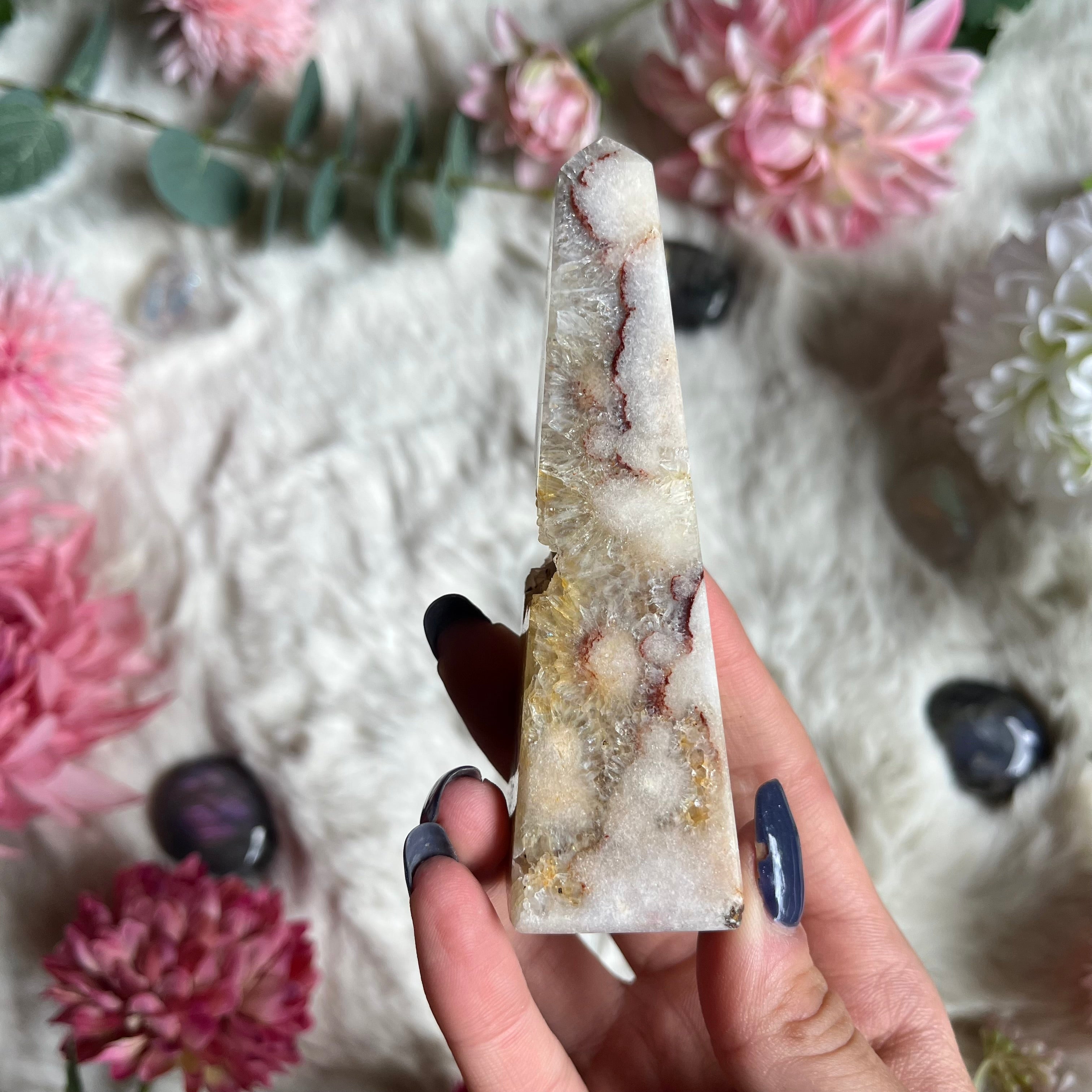 Pinker Amethyst Obelisk 13-18