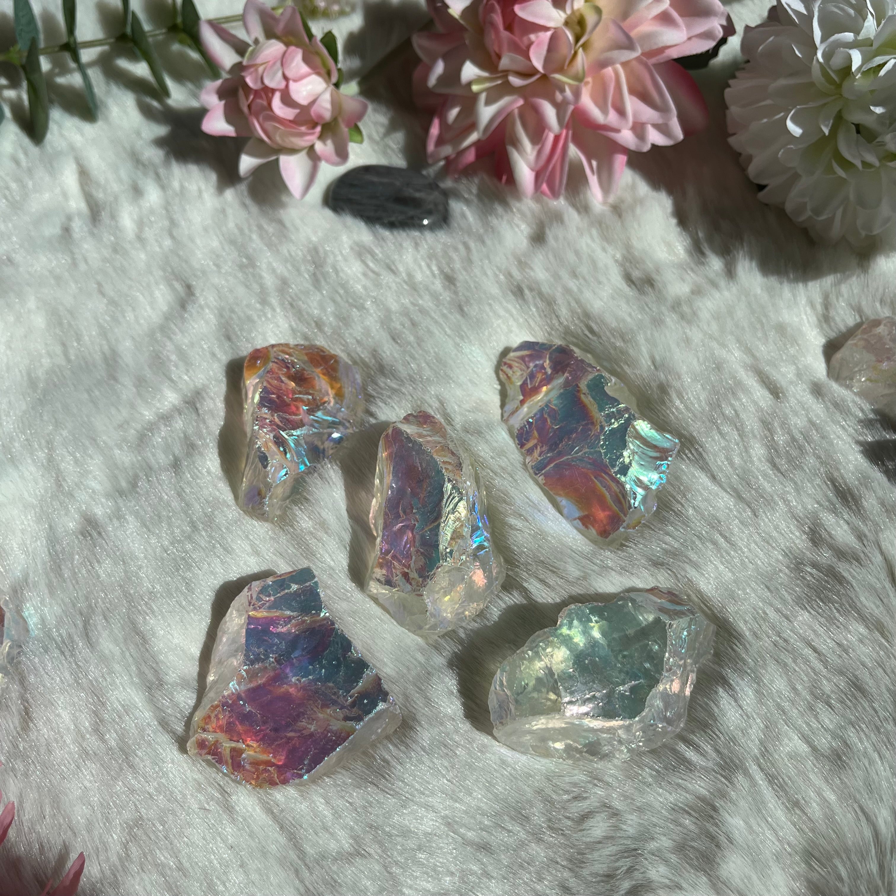 Angel Aura Quarz Bruchstücke
