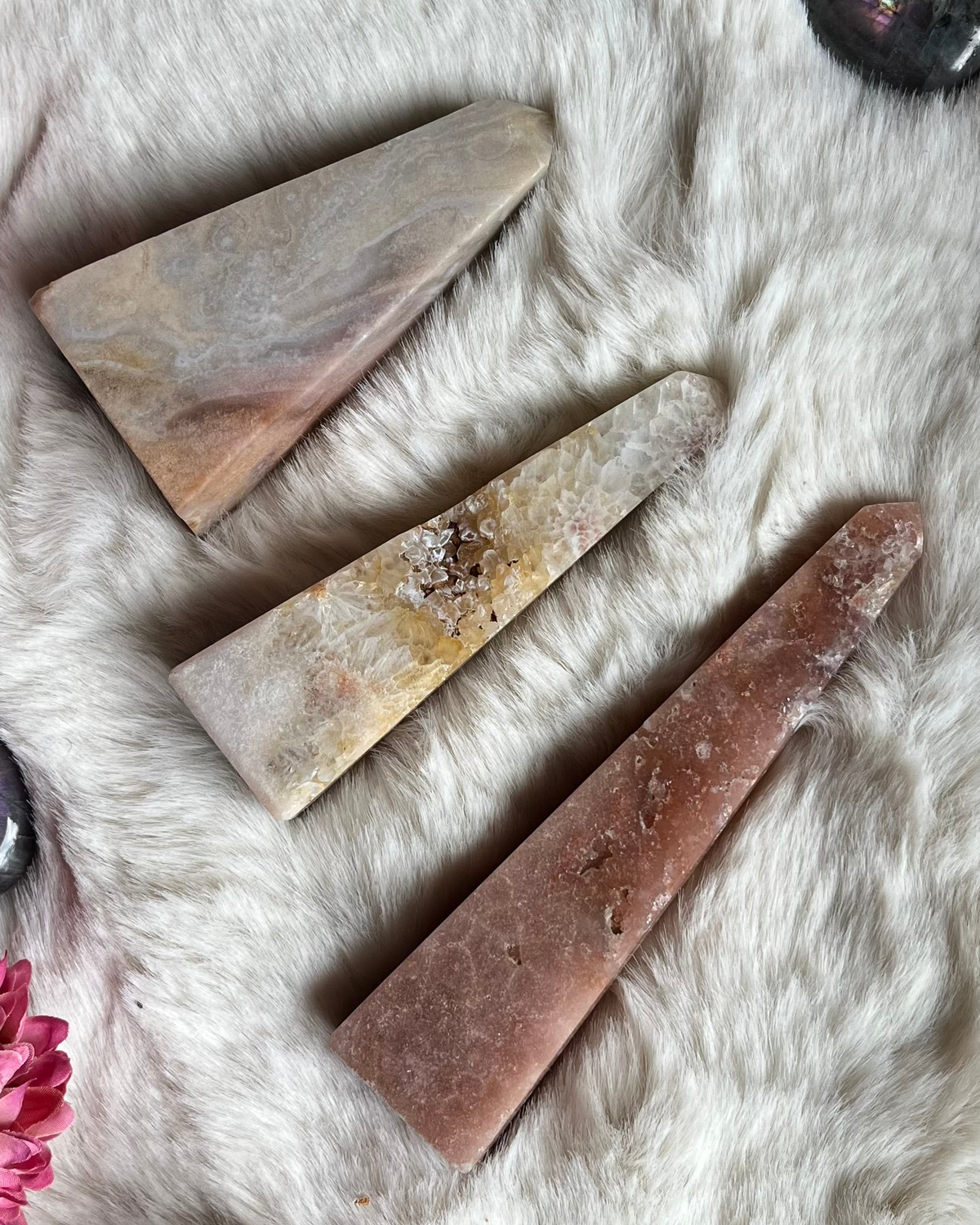Pinker Amethyst Obelisk 13-18
