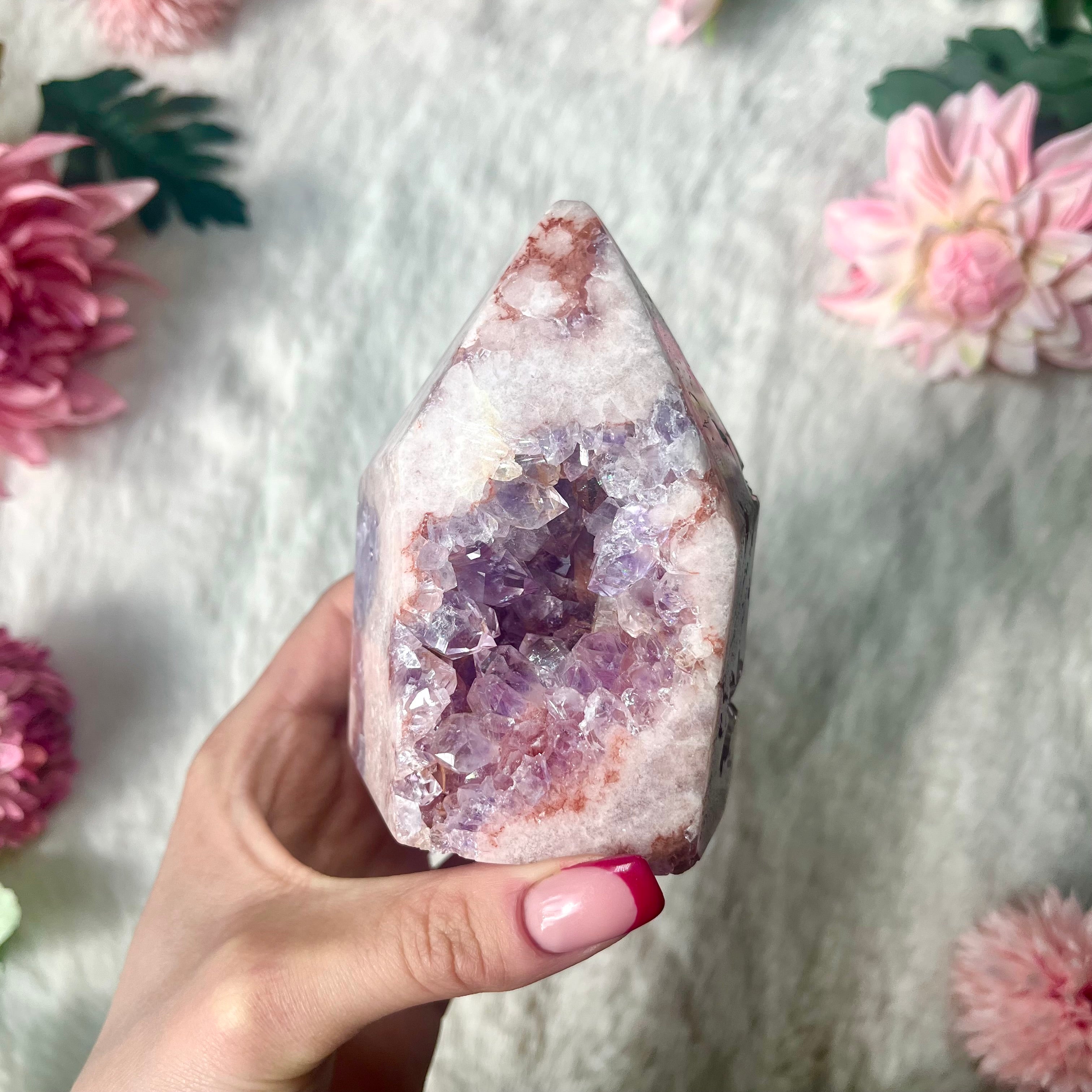 Pinker Amethyst Turm 313