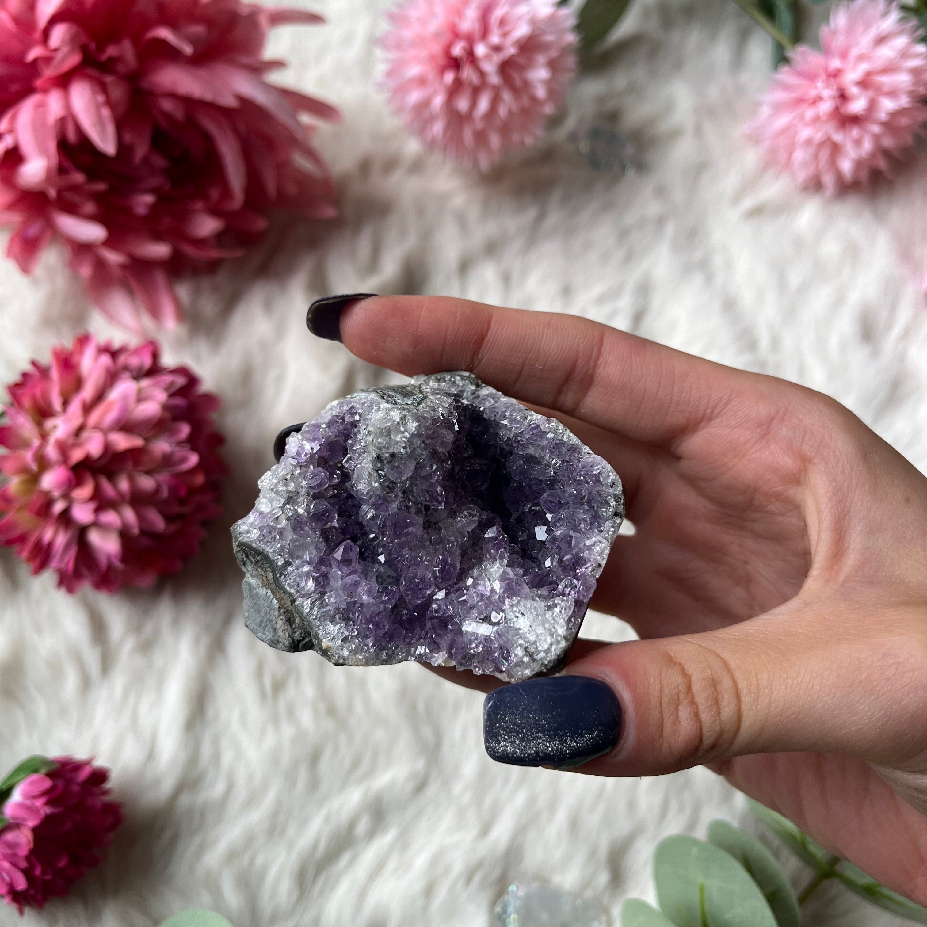Kleine Amethyst Stufen 123-138