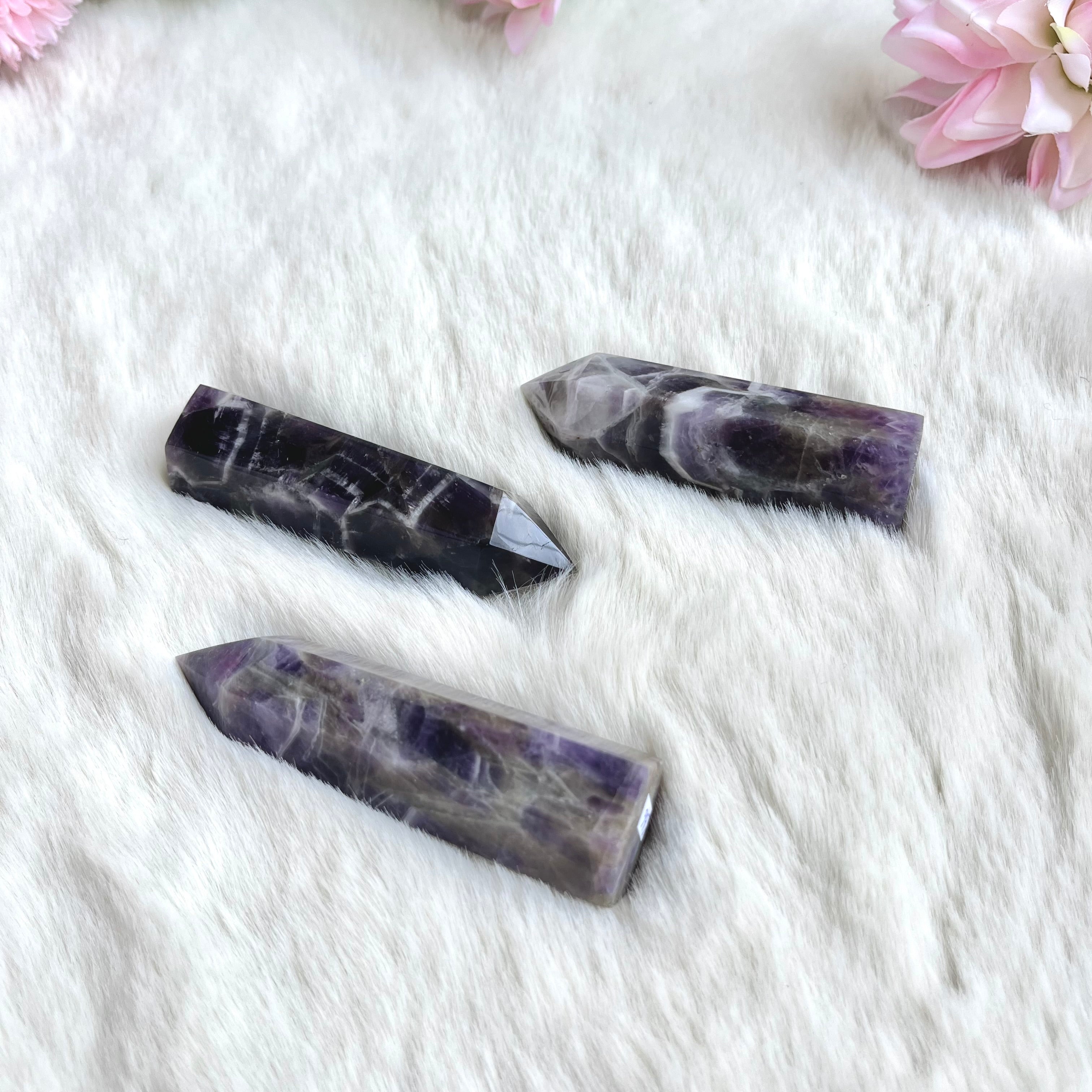 Chevron Amethyst Türme