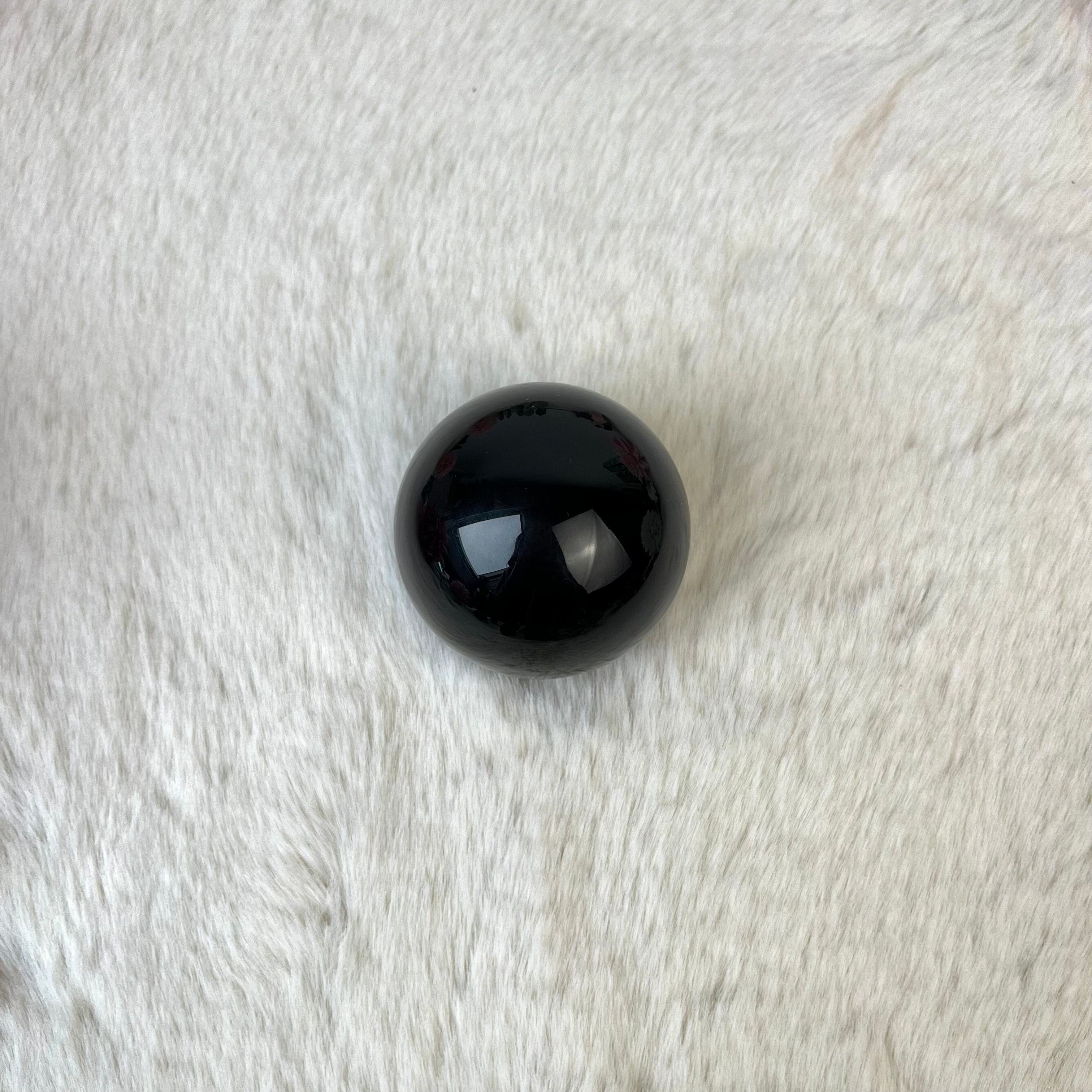 Obsidian Kugel 217