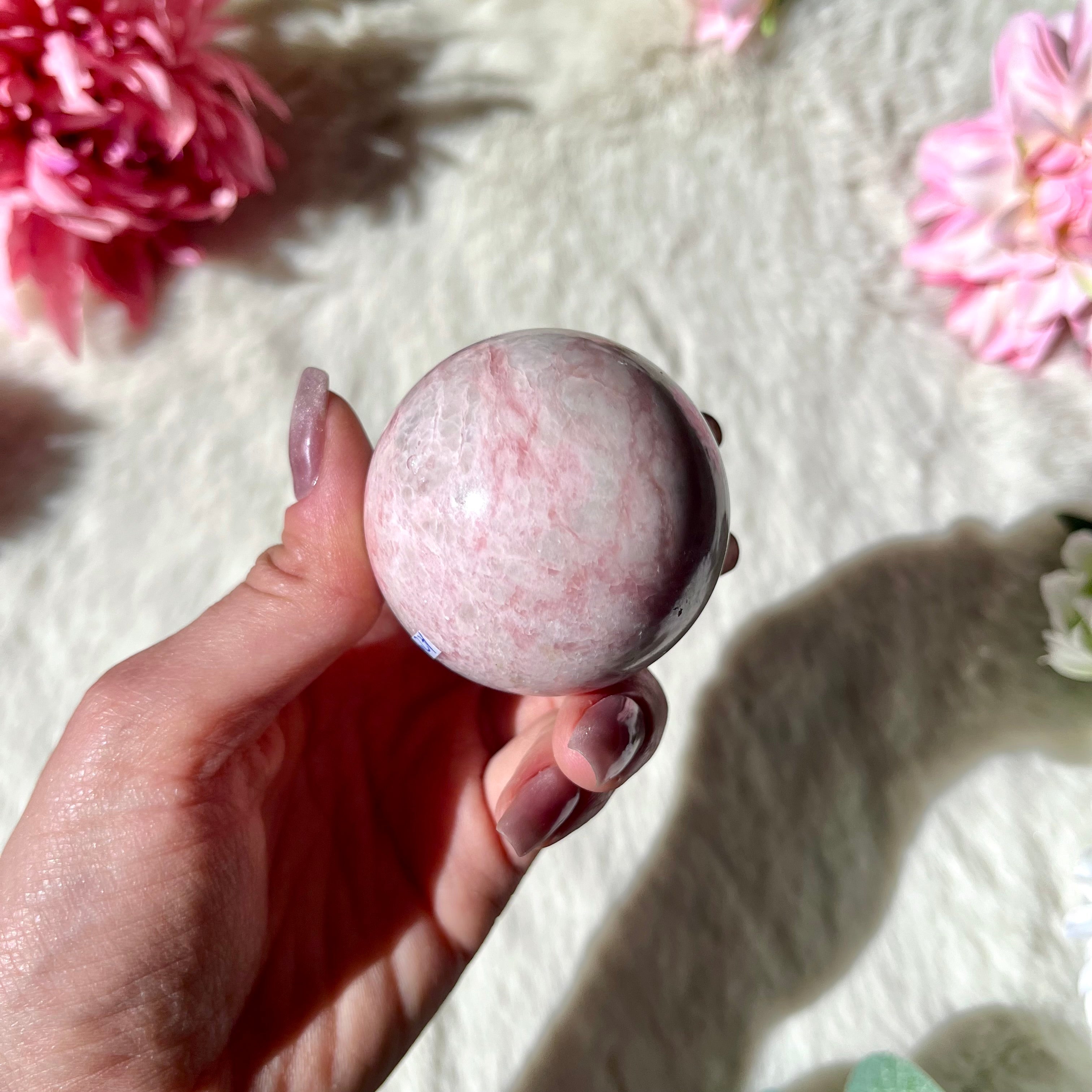 Pinke Opal Kugel 295