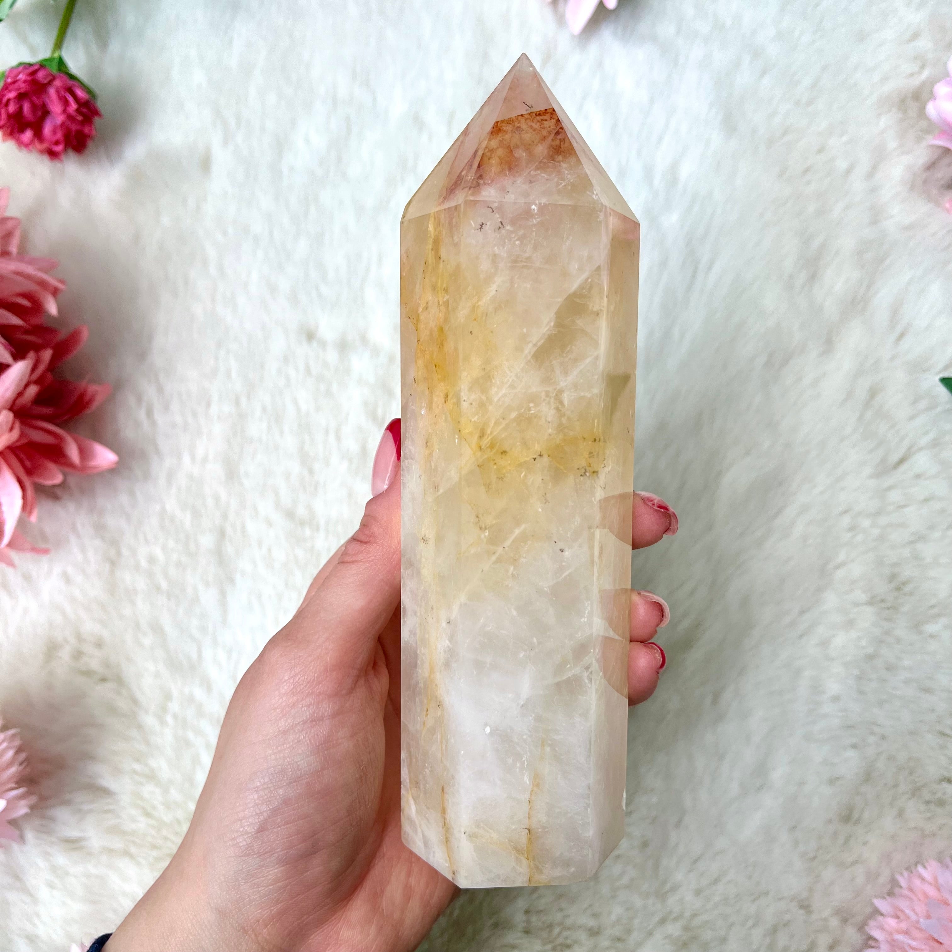 Golden Healer Quarz Turm 348