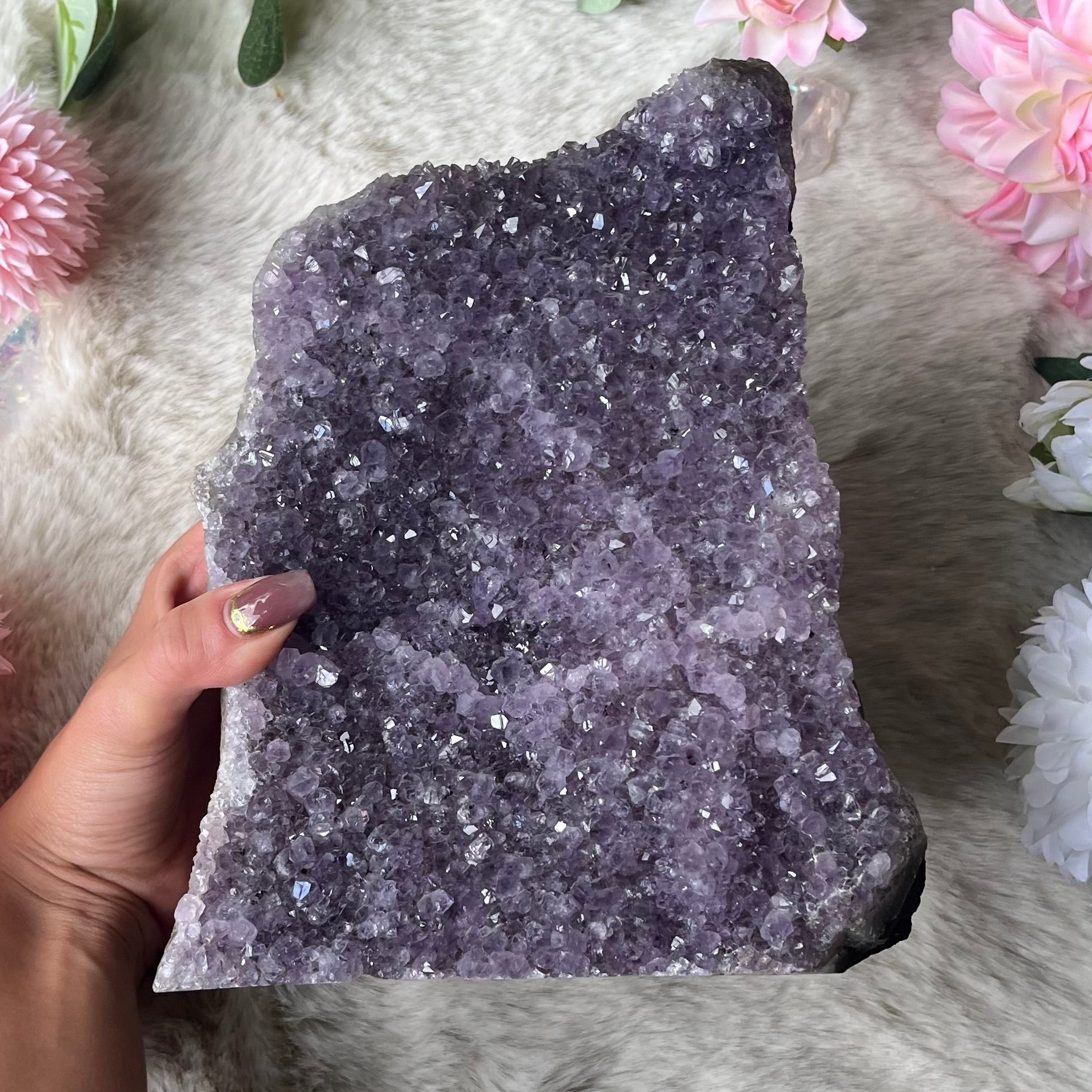 Große Amethyst Stufe 59