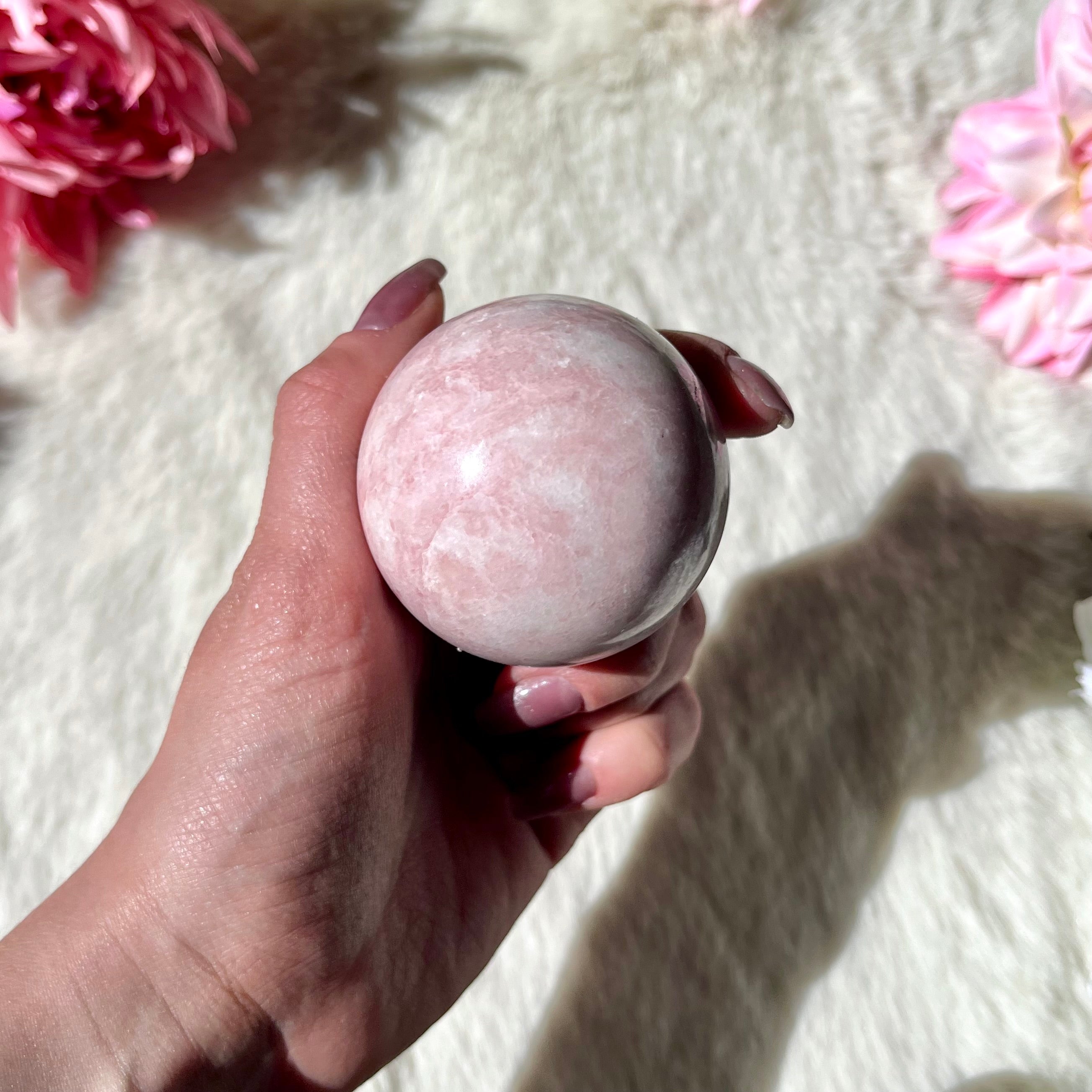 Pinke Opal Kugel 294