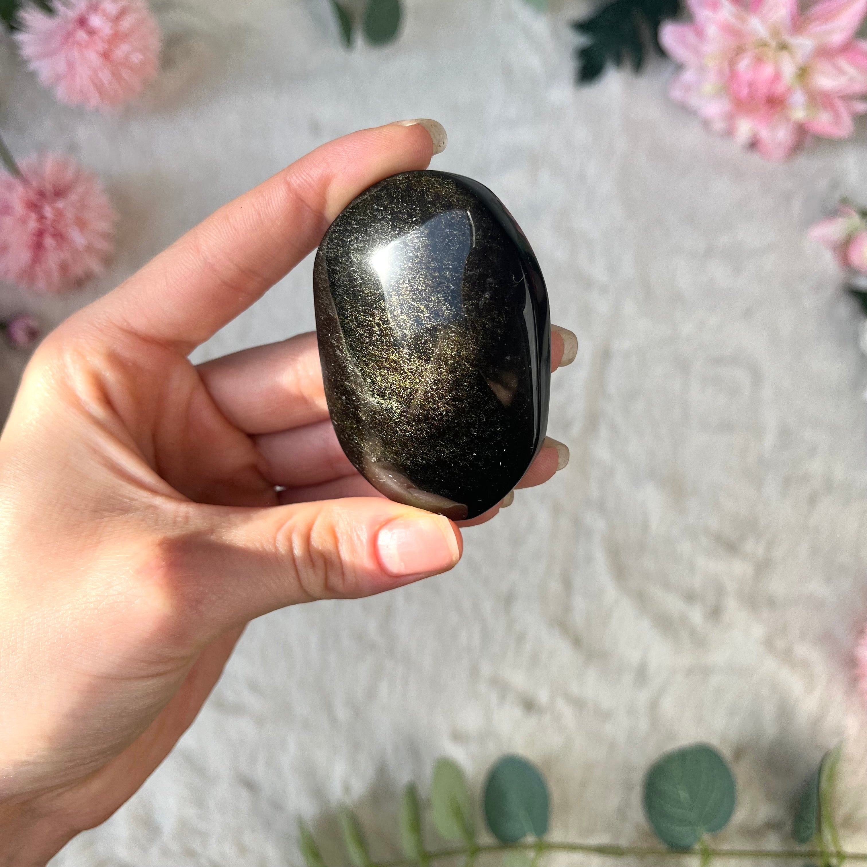 Obsidian Seifenstein Gold