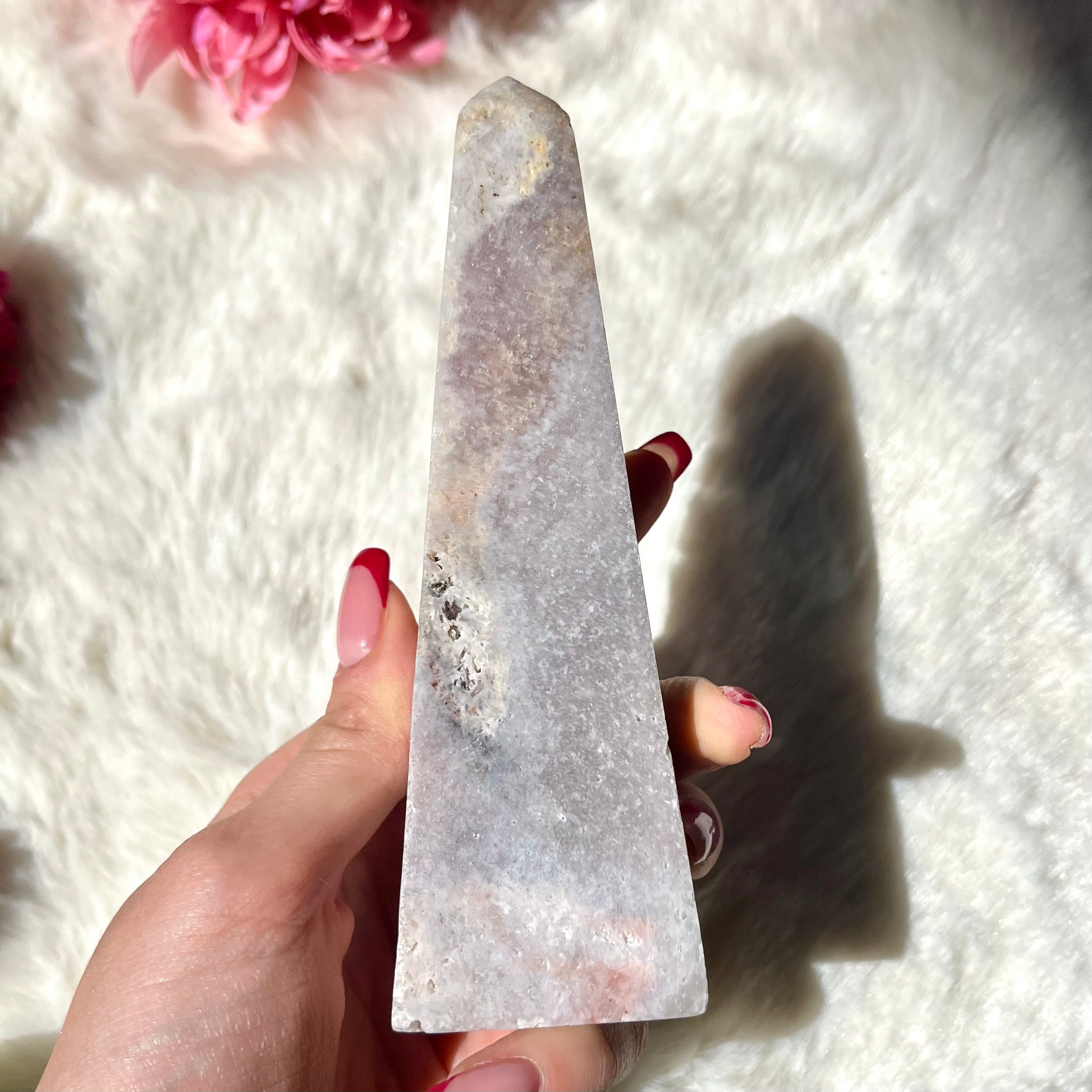 Pinker Amethyst Obelisk 302-304