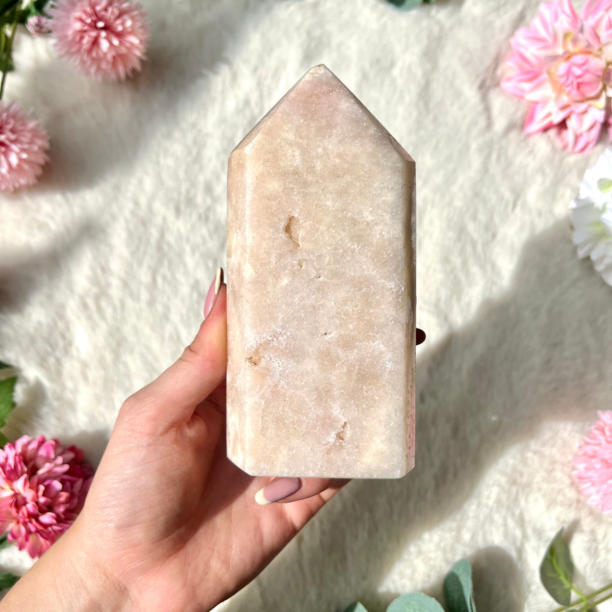 Pinker Amethyst Turm 469
