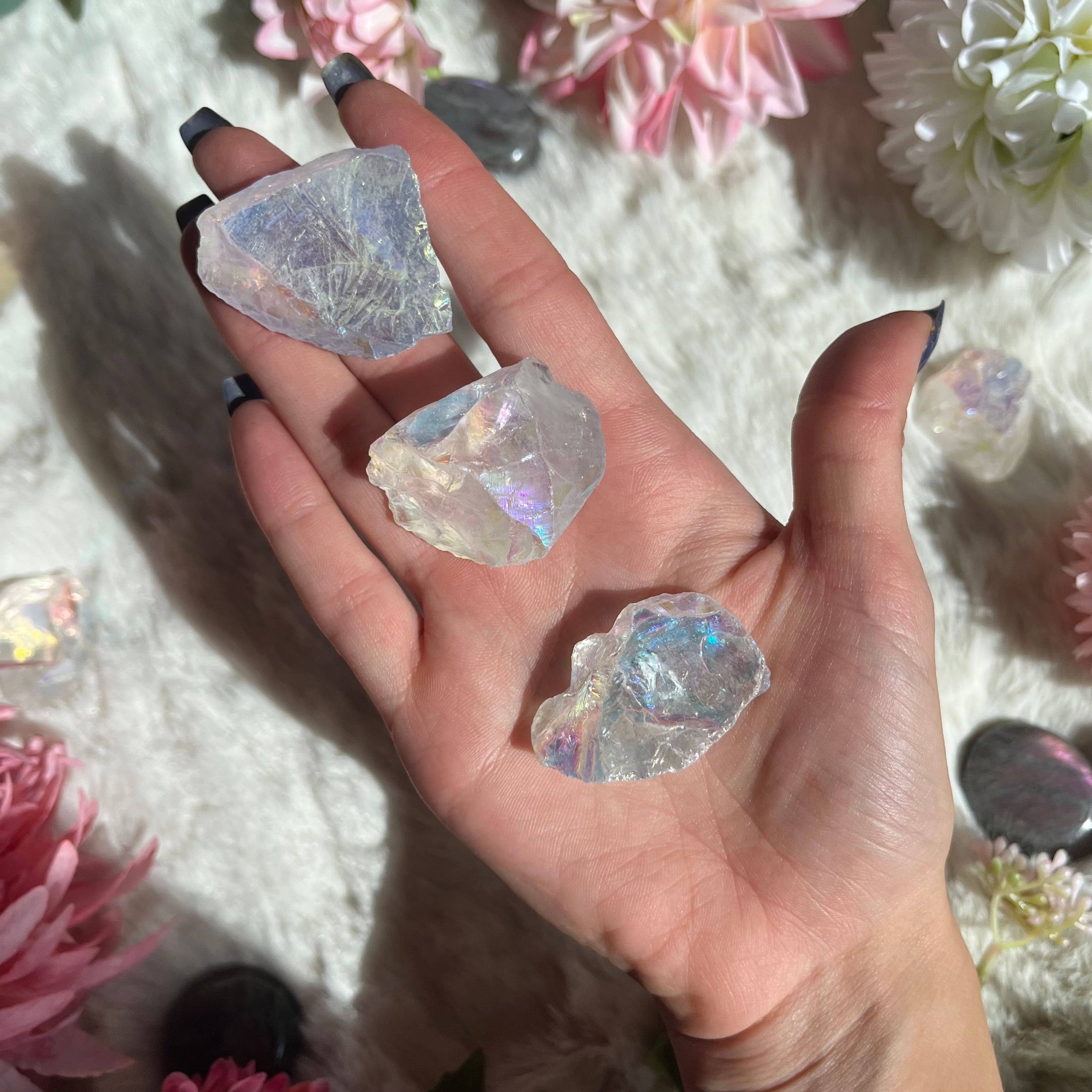 Angel Aura Quarz Bruchstücke