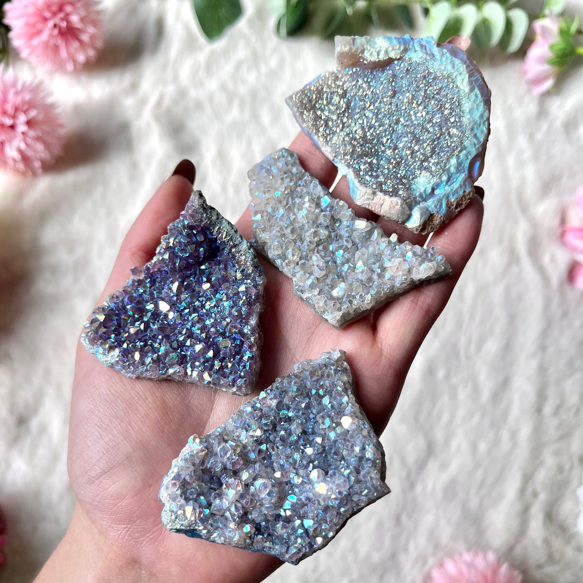 Aura Amethyst Stufen