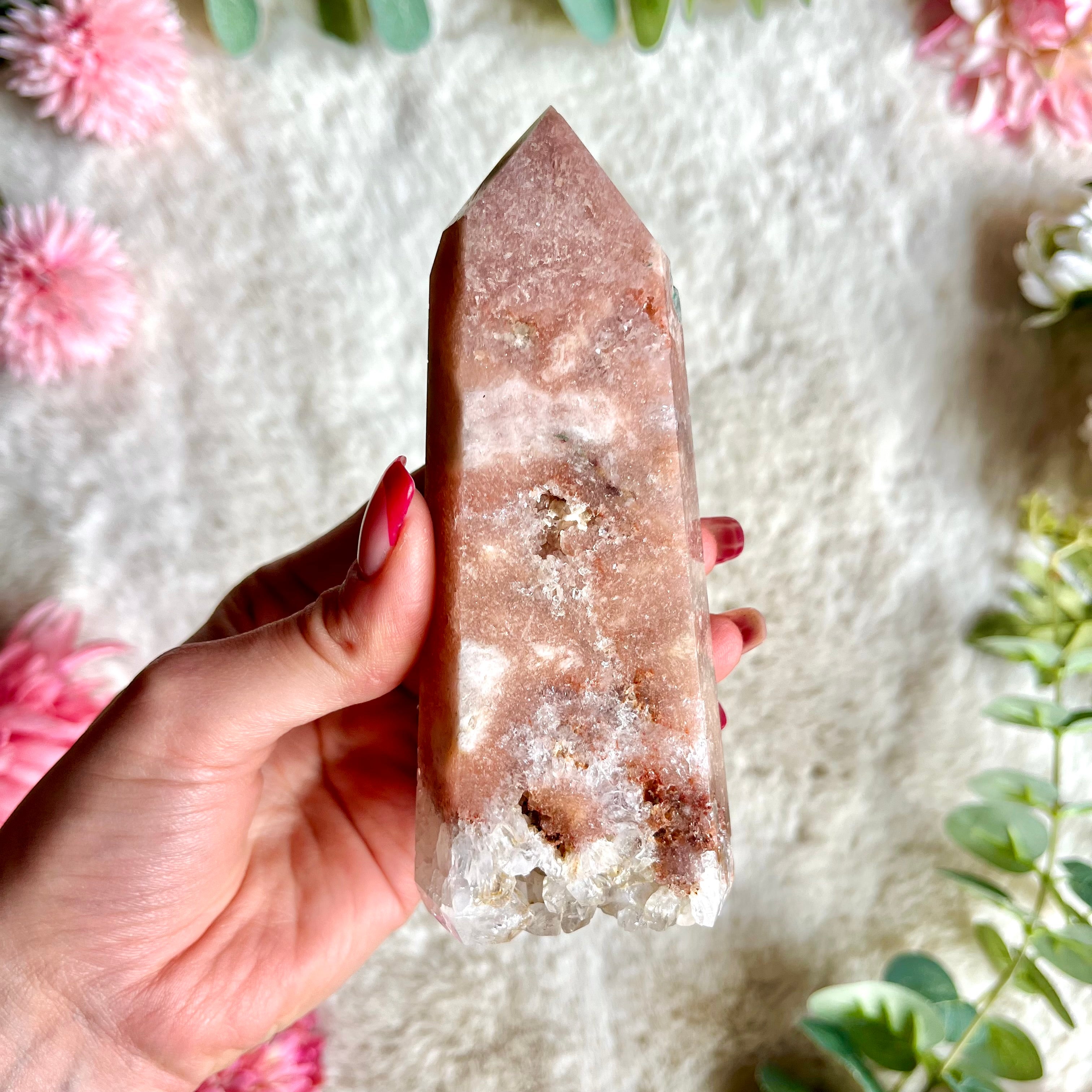 Pinker Amethyst Turm 305