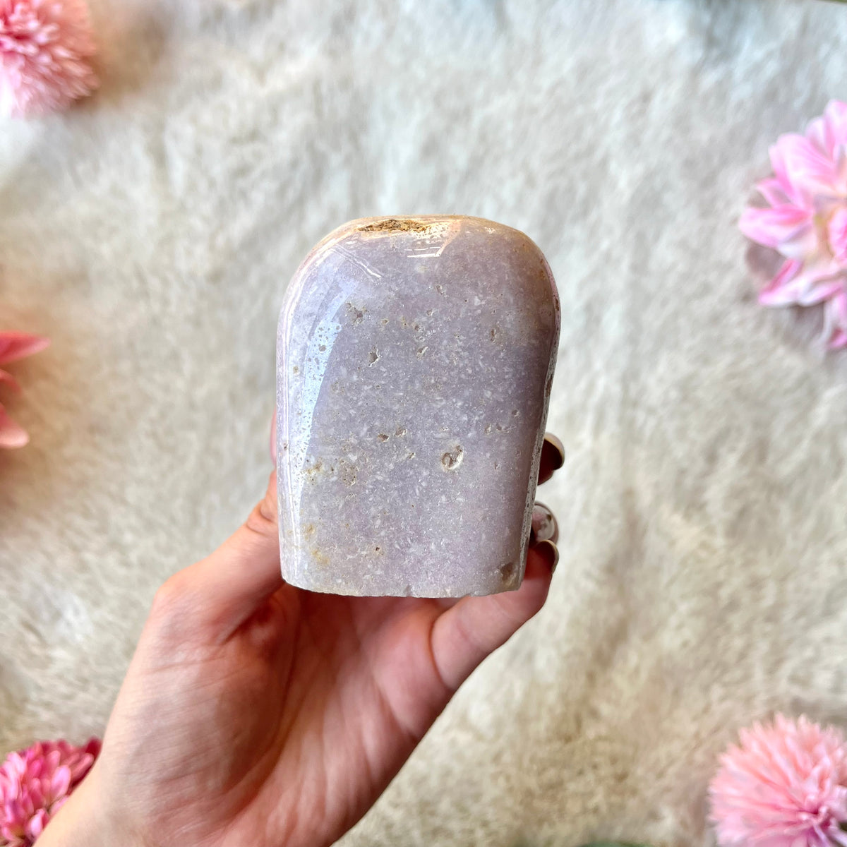 Pinker Amethyst Freiform 477