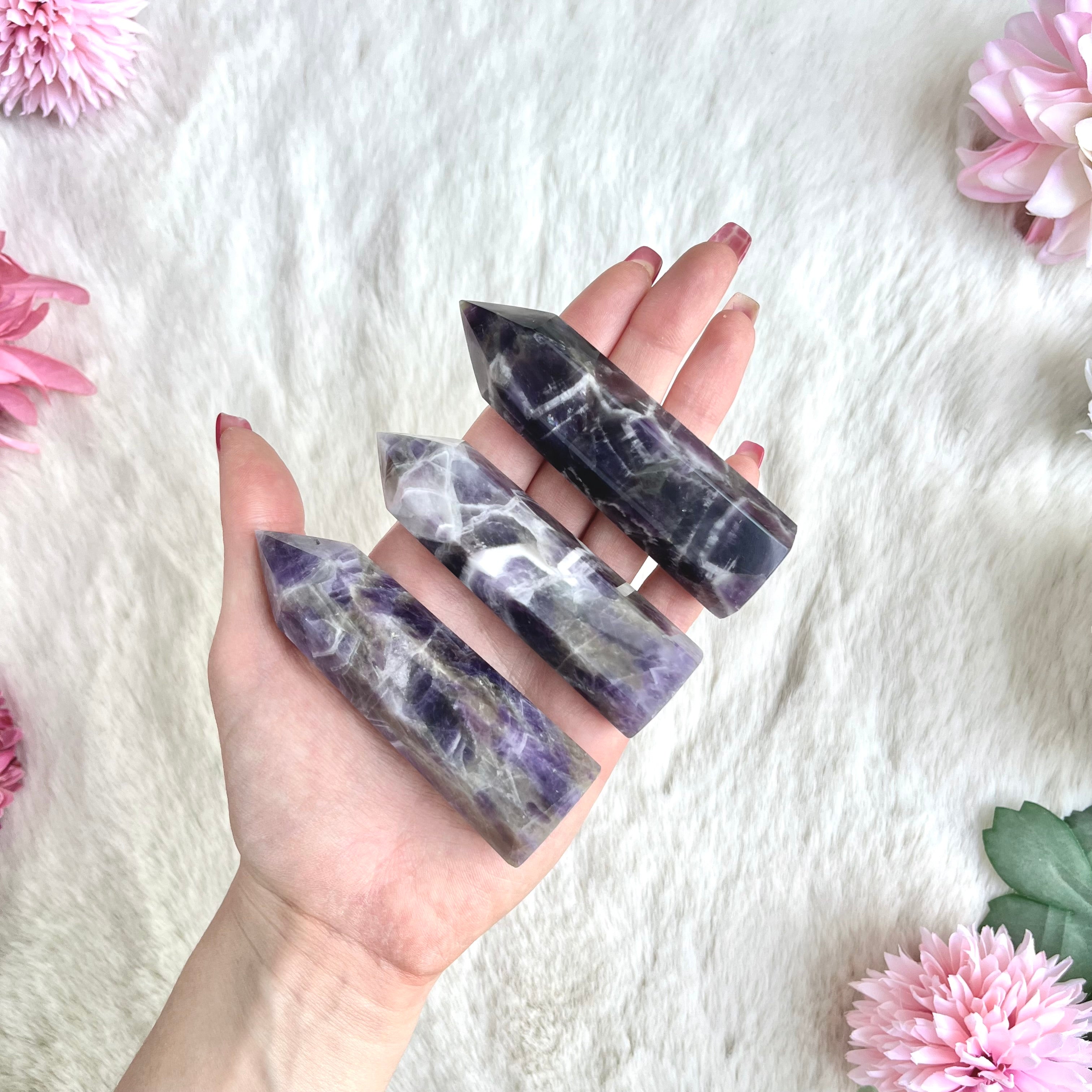 Chevron Amethyst Türme