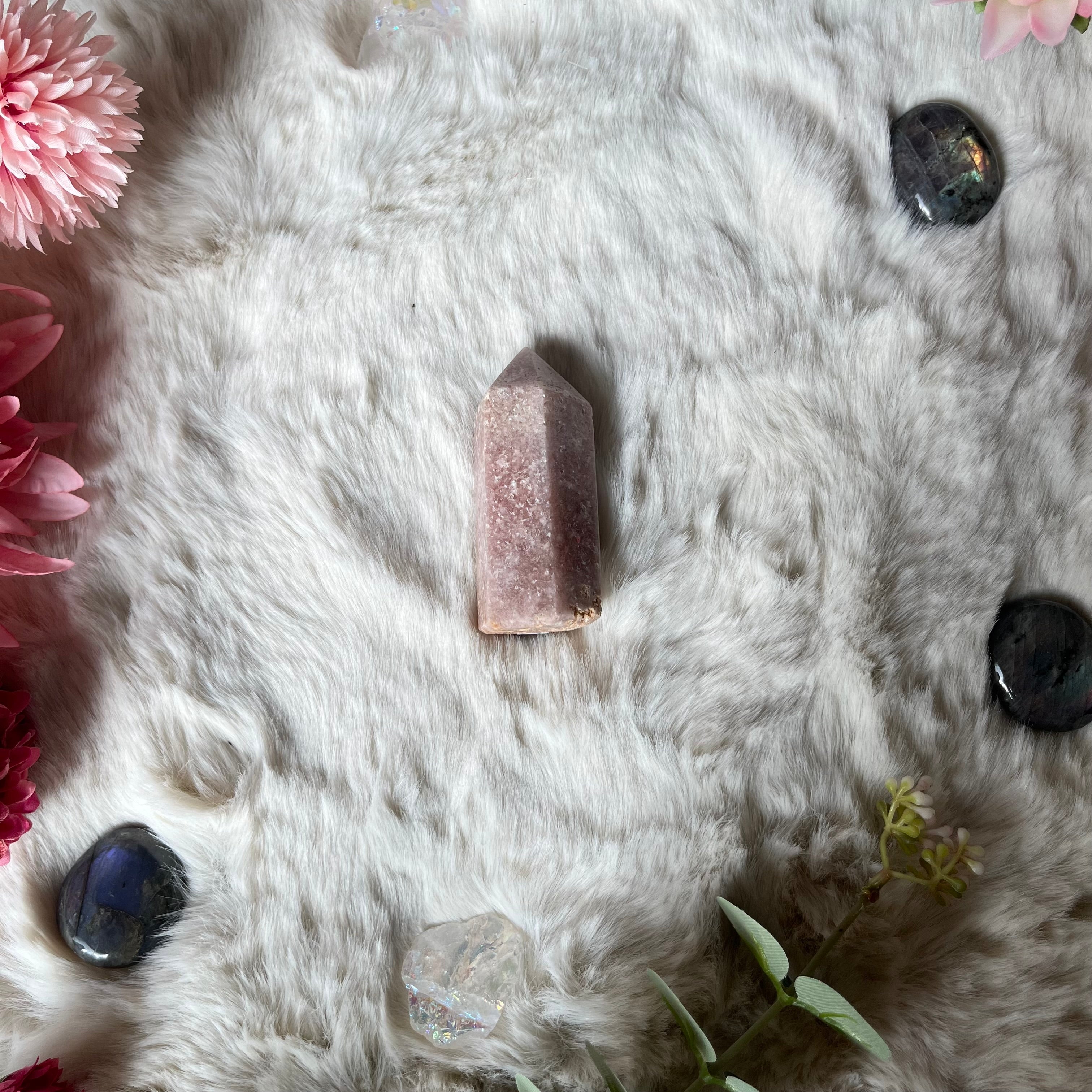 Pinker Amethyst Turm 19-20