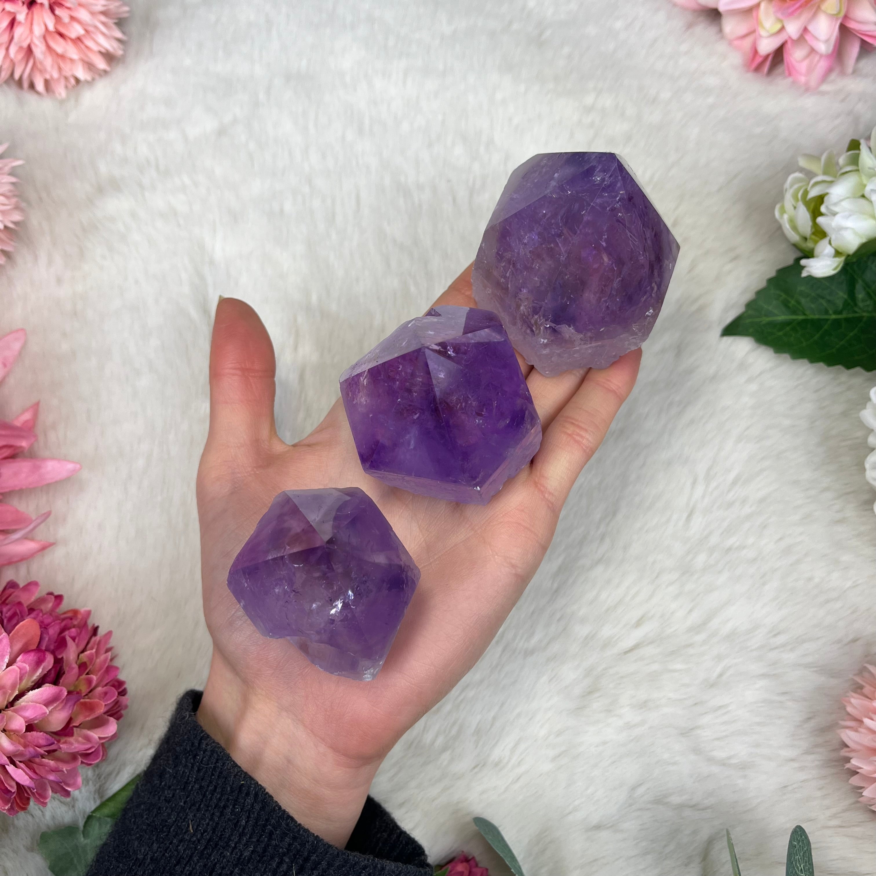 Kleine Amethyst Türme