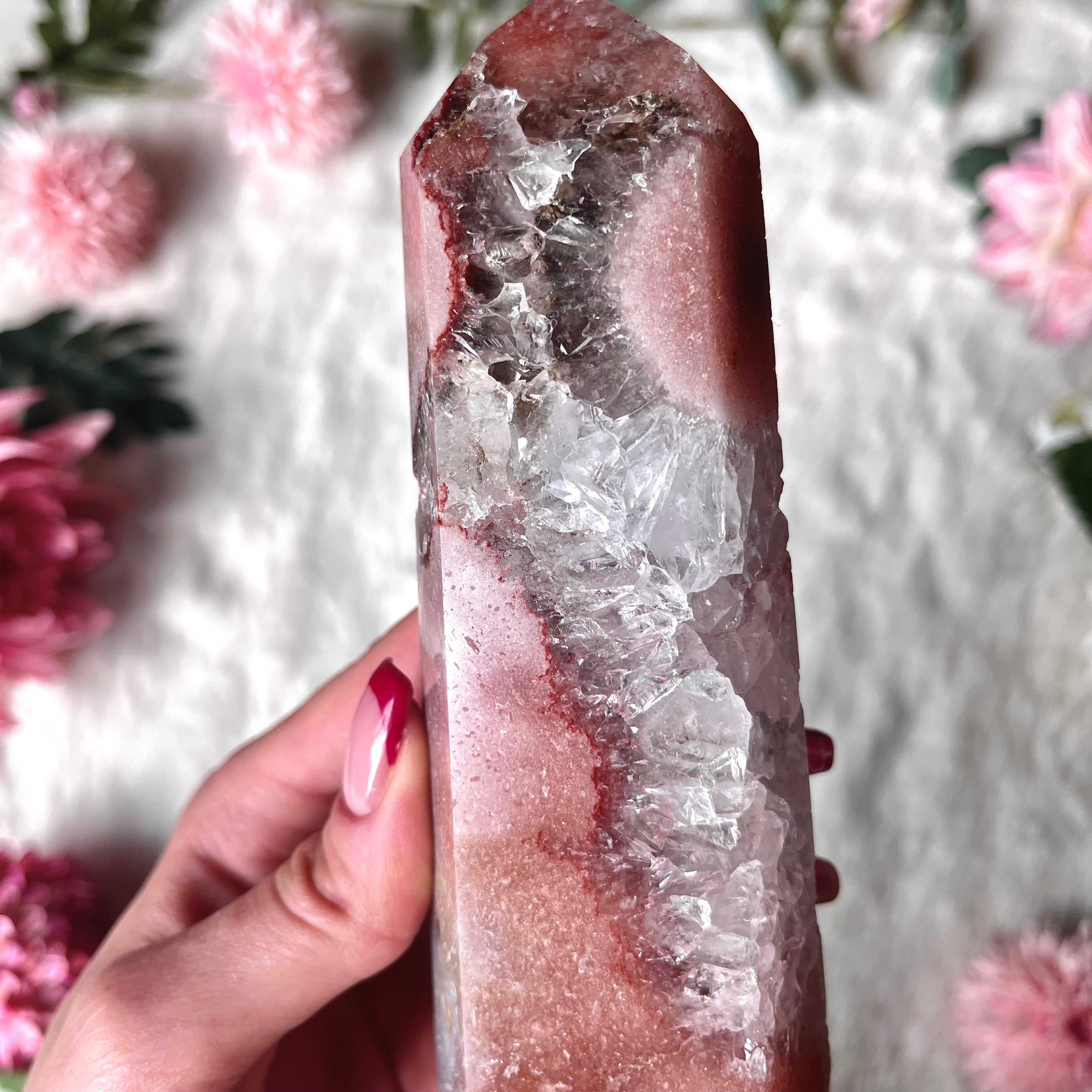 Pinker Amethyst Turm 302