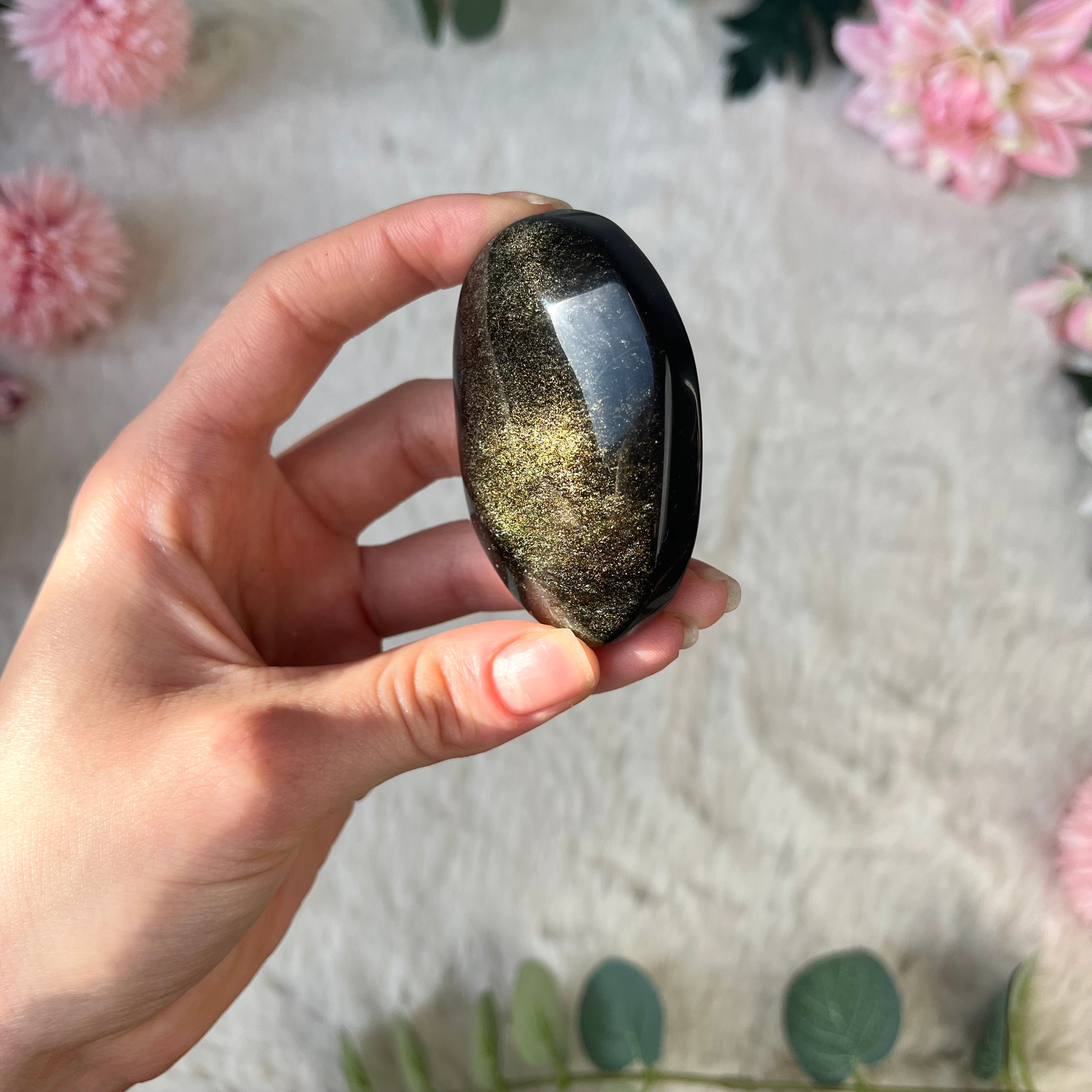 Obsidian Seifenstein Gold