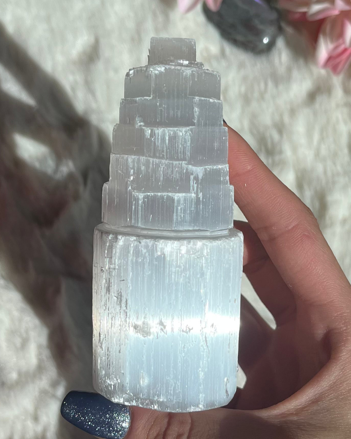 Selenit Turm Mittel