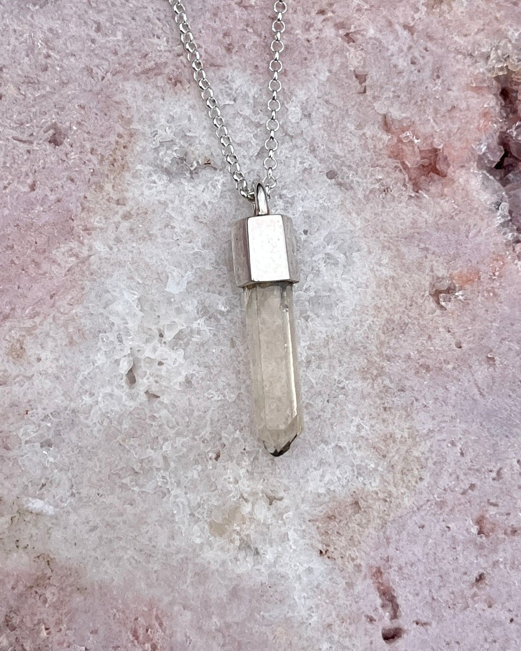 Rauchquarz Anhänger Silber 5