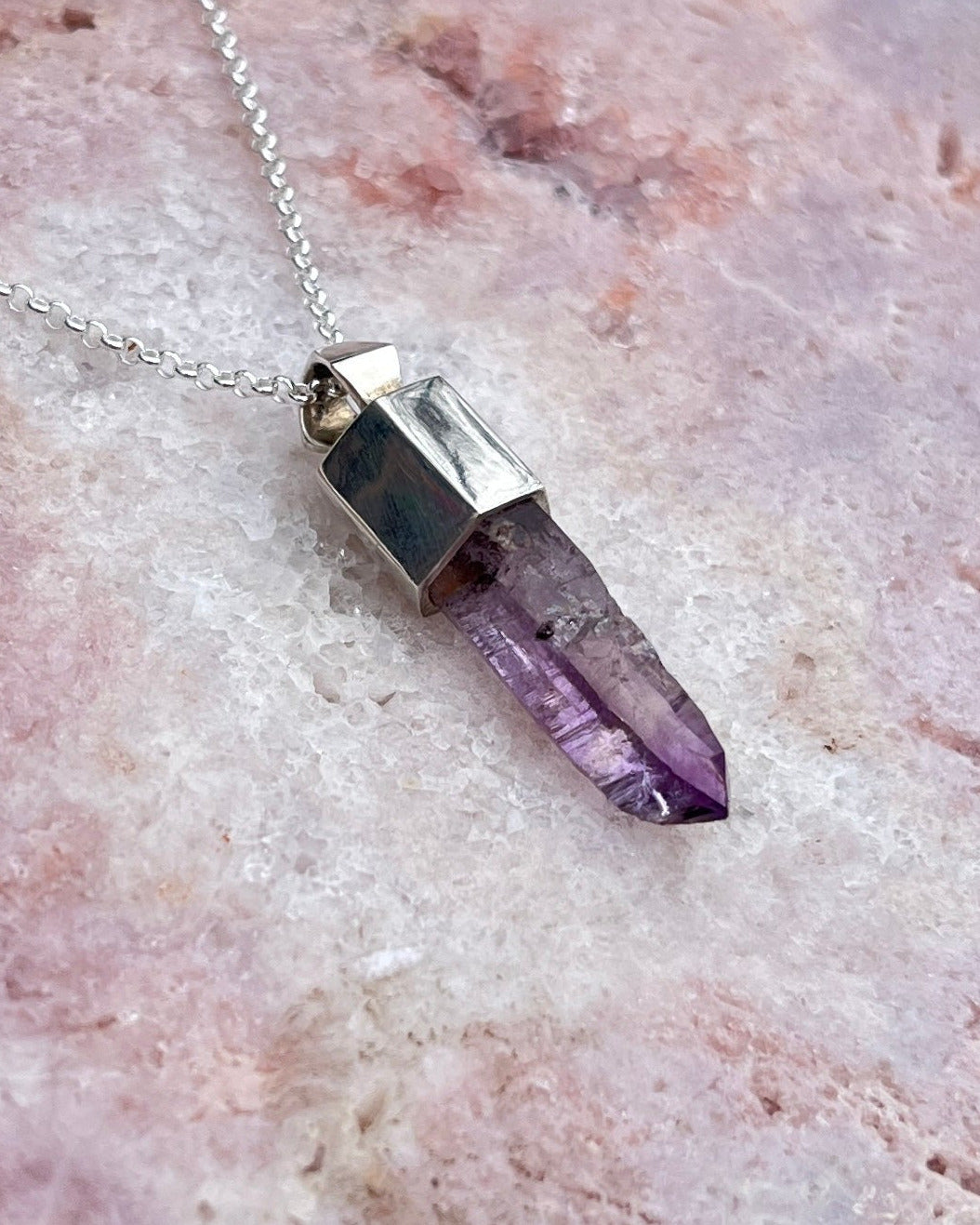 Vera Cruz Amethyst Anhänger Silber 1