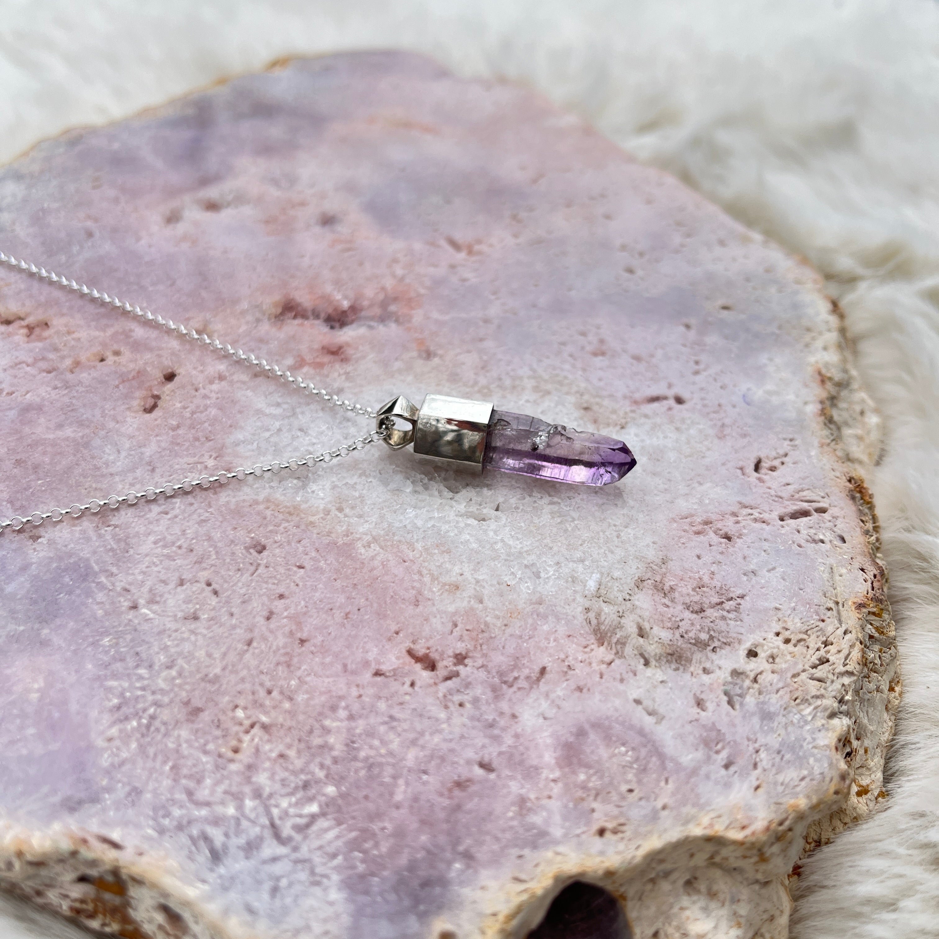 Vera Cruz Amethyst Anhänger Silber 1