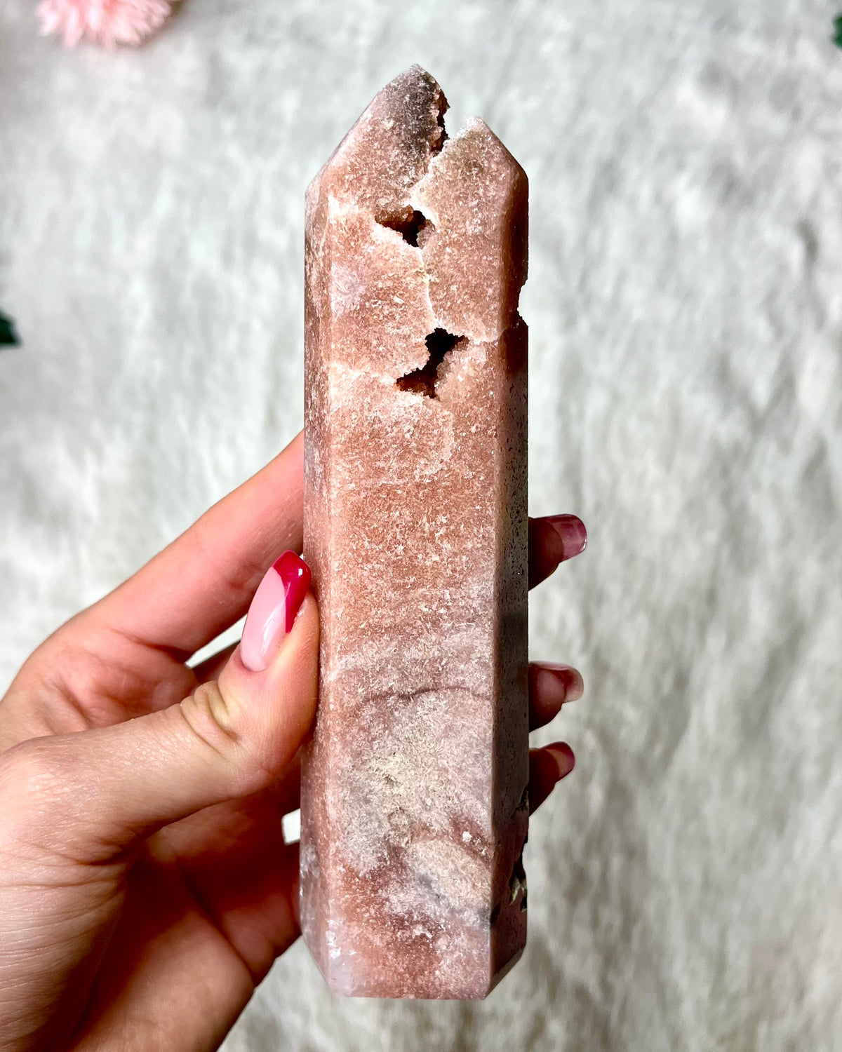 Pinker Amethyst Turm 301