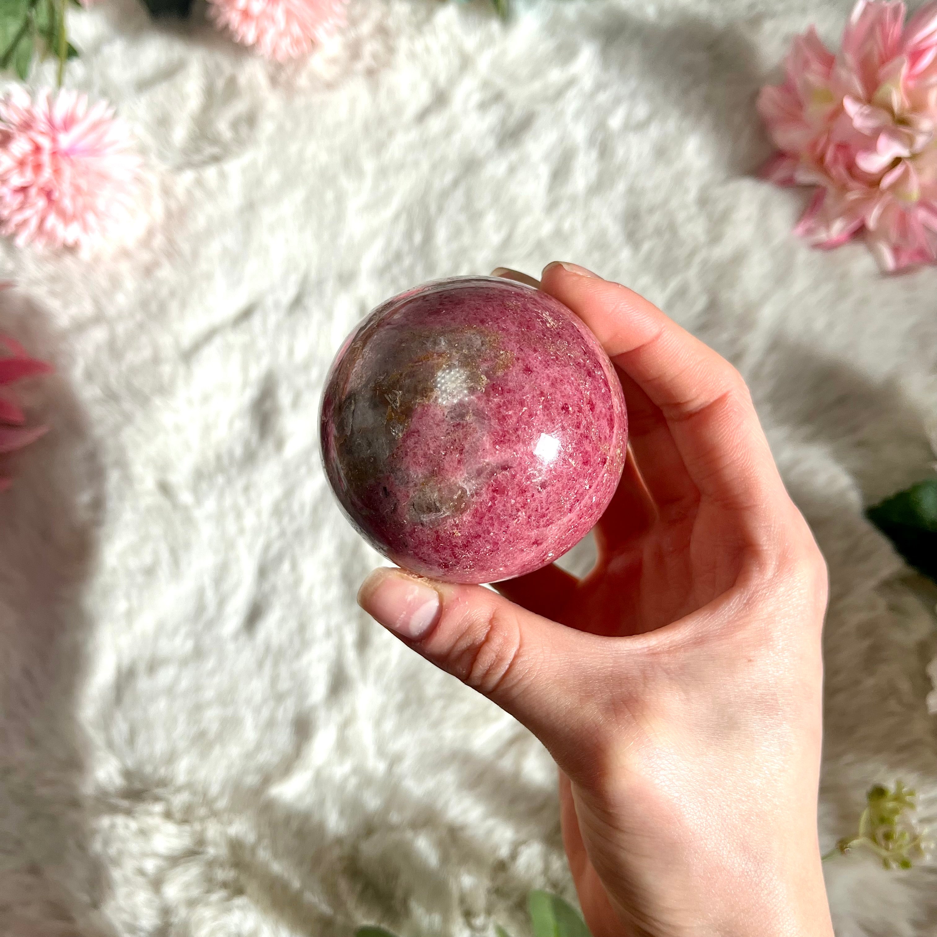 Rhodonit Kugel 263