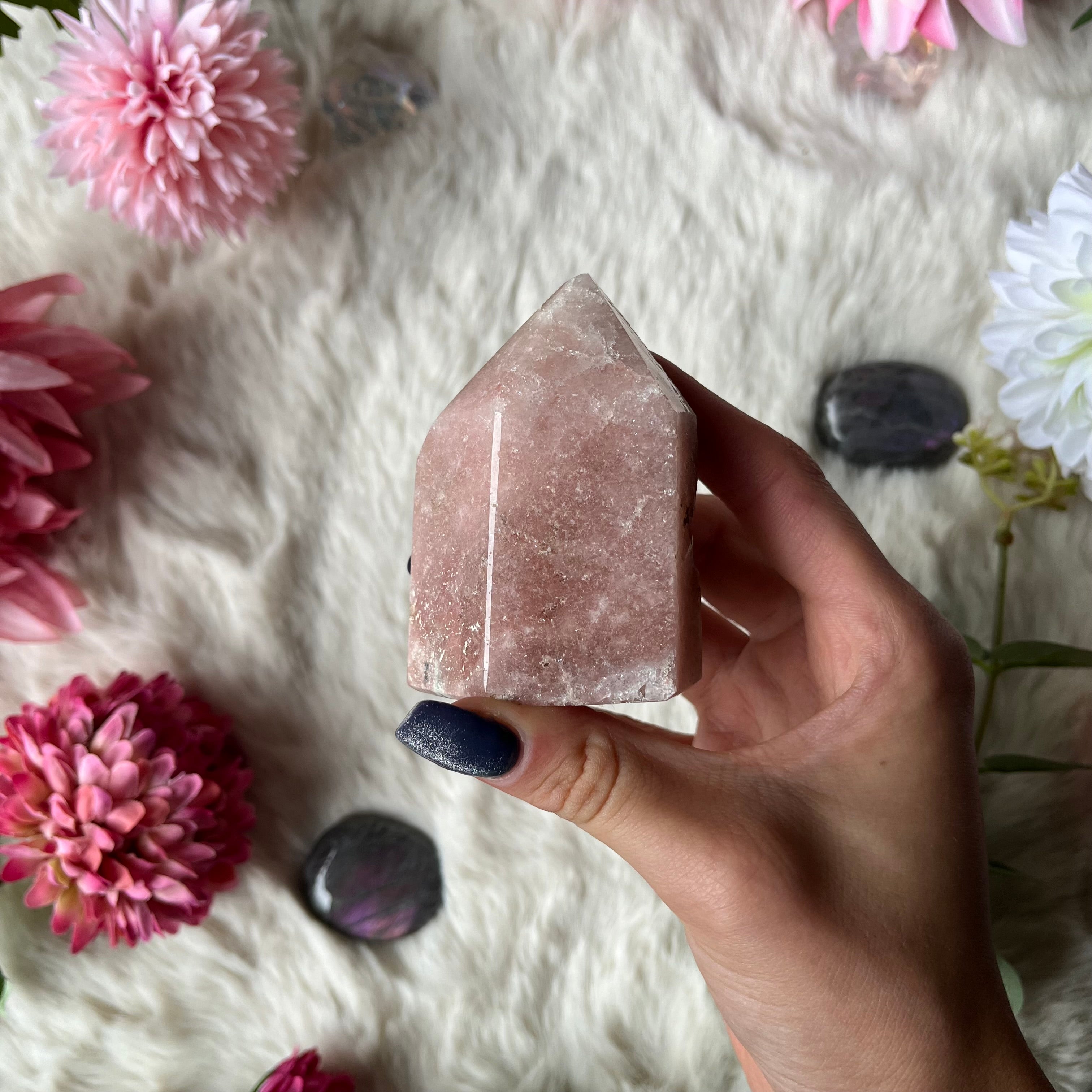 Pinker Amethyst Turm 19-20