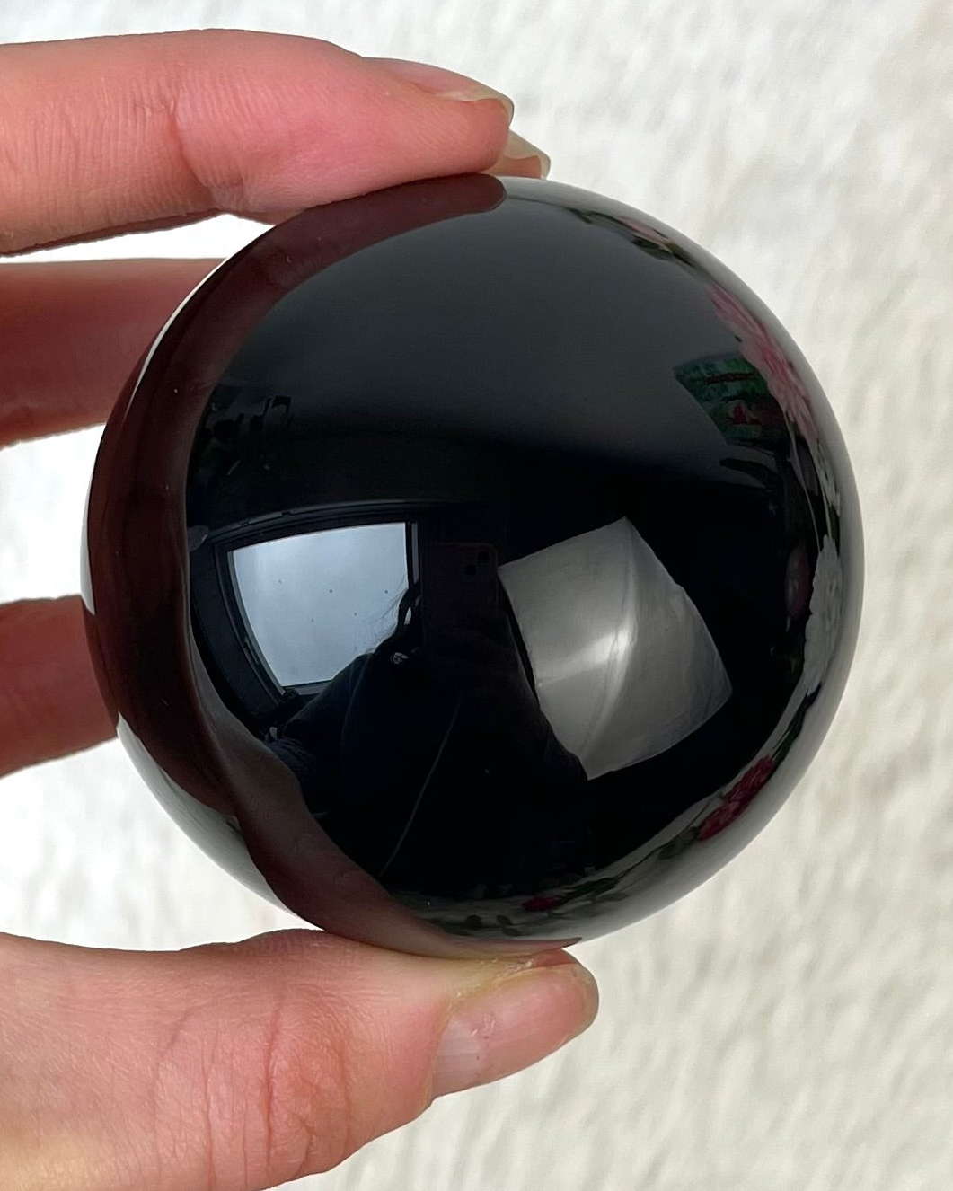 Obsidian Kugel 217