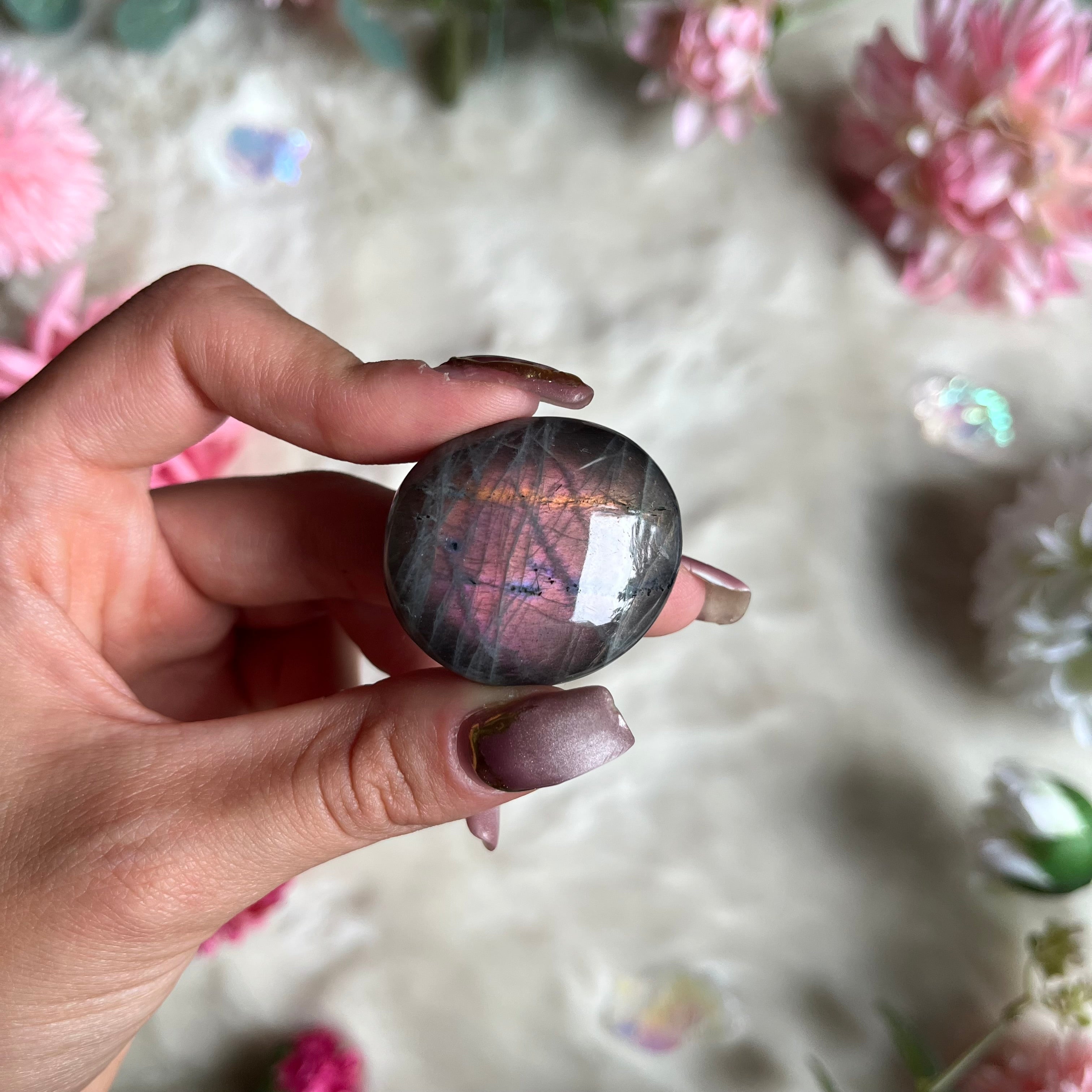 Lila Labradorit Seifensteine