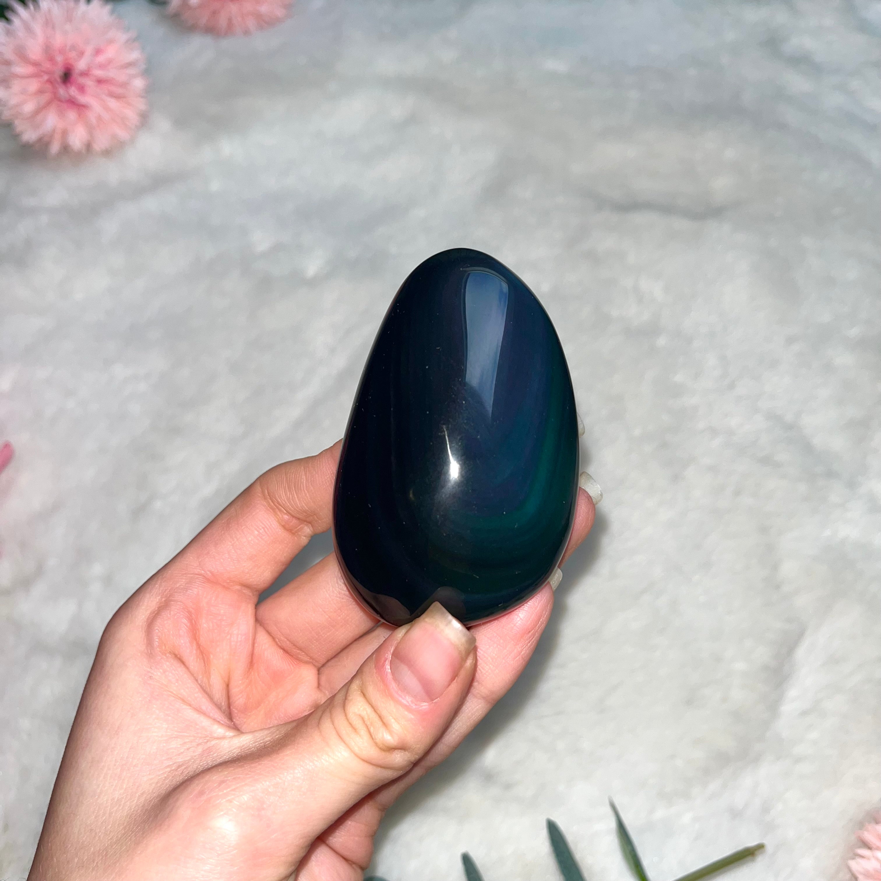 Regenbogen Obsidian Seifenstein 183-184